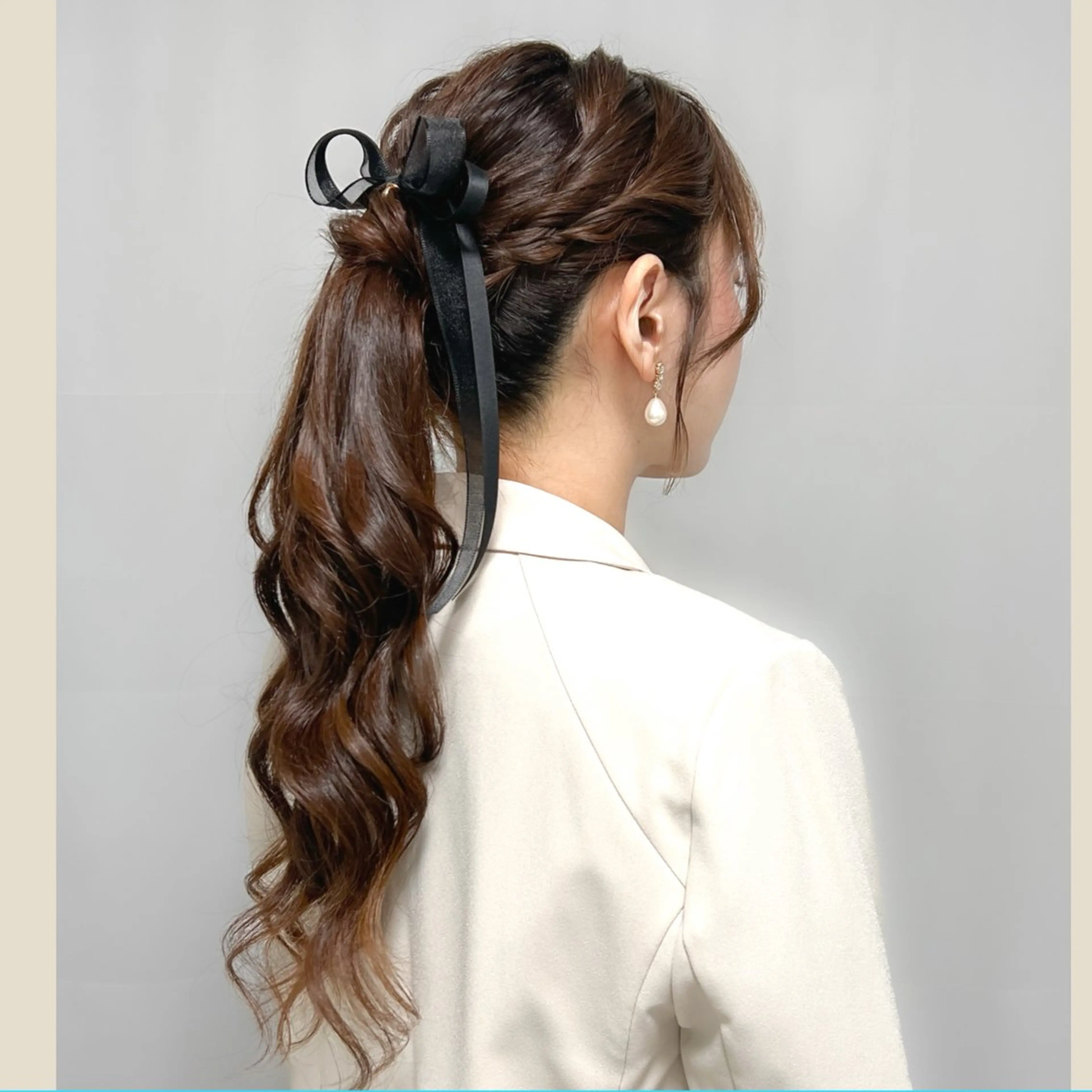 ヘアアレンジ ポニーテール ヘアセット リクエスト受付中🪞 CHATEAUのヘアスタイル