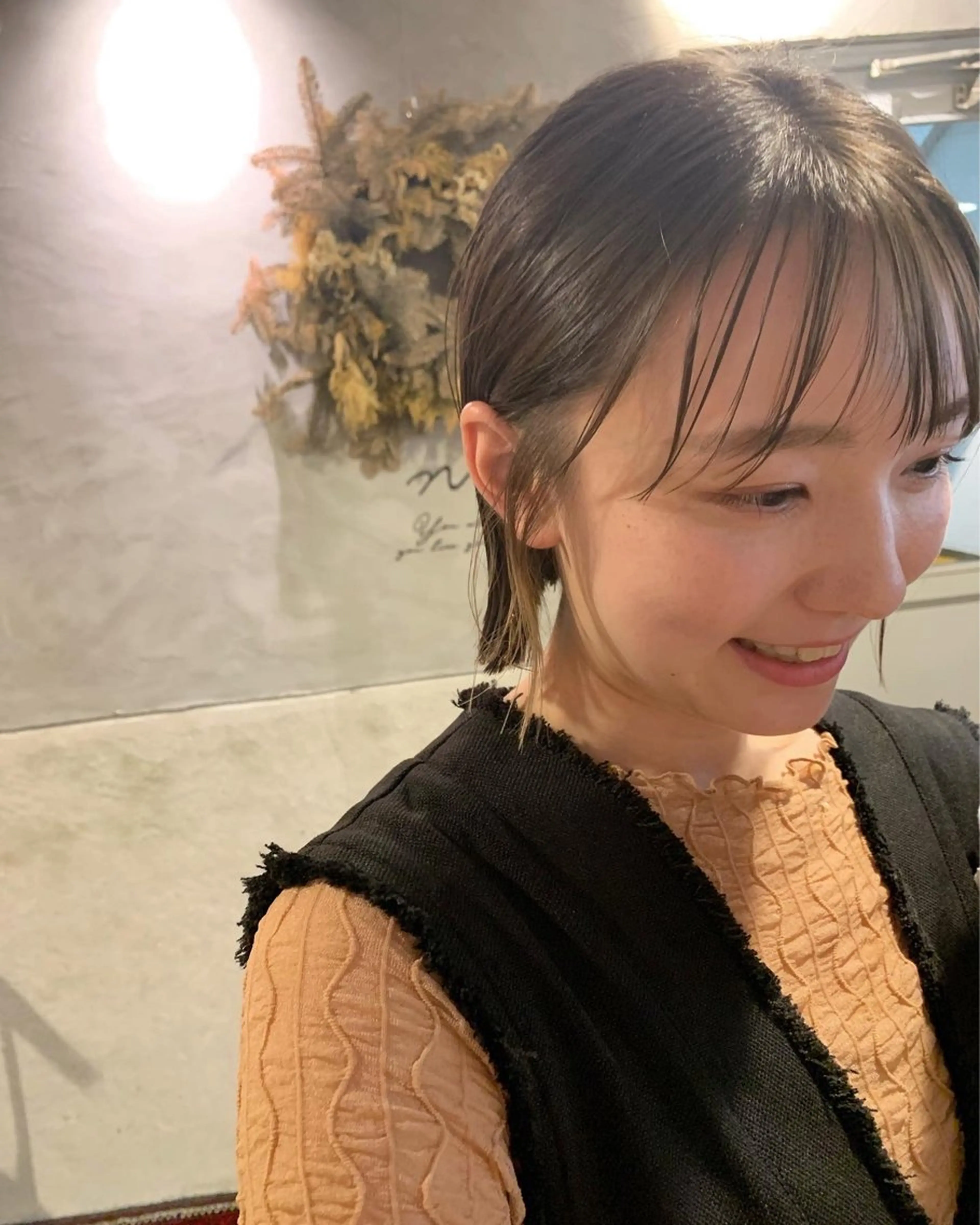 ショート カラー 落合 妙佳のヘアスタイル