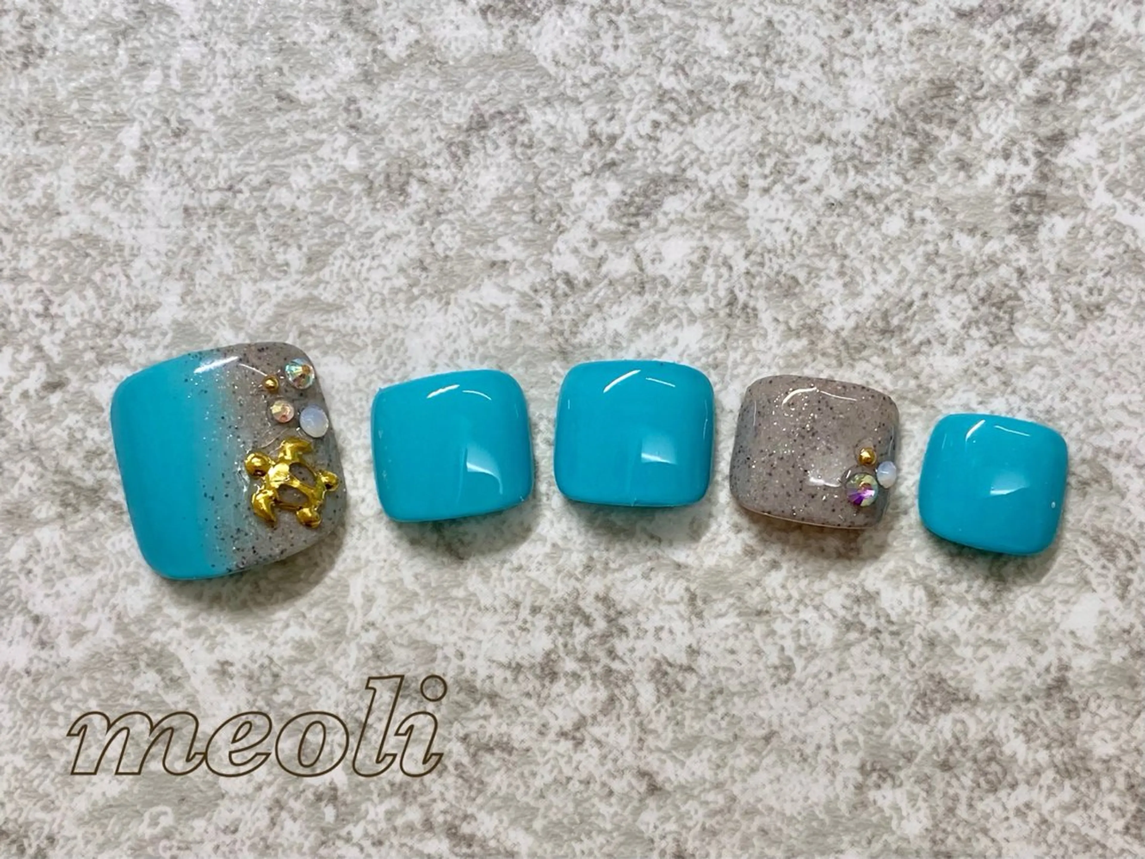 ネイル フットネイル nail salon meoli メグのネイルデザイン