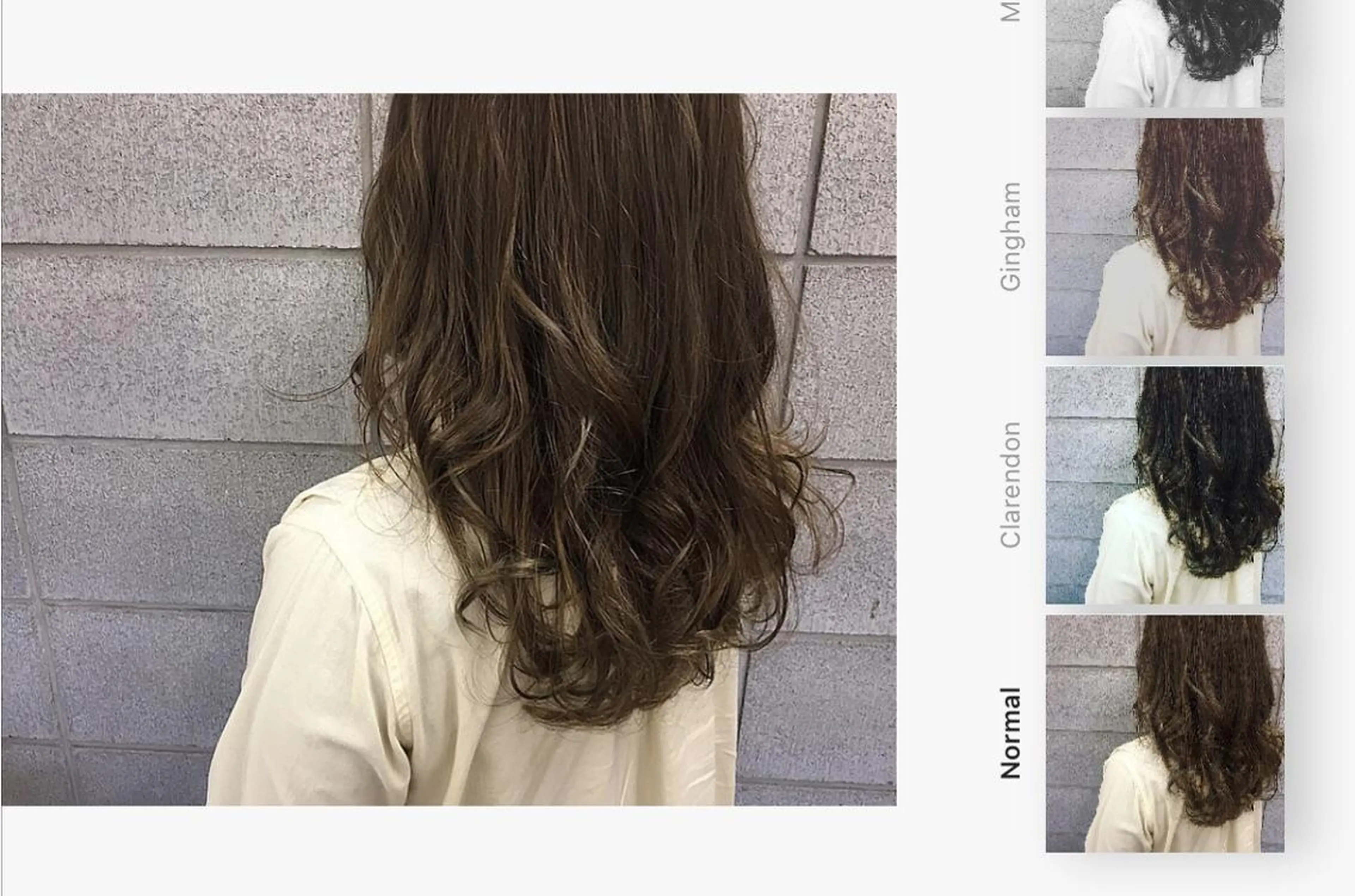 セミロング カラー ITO YUKIのヘアスタイル