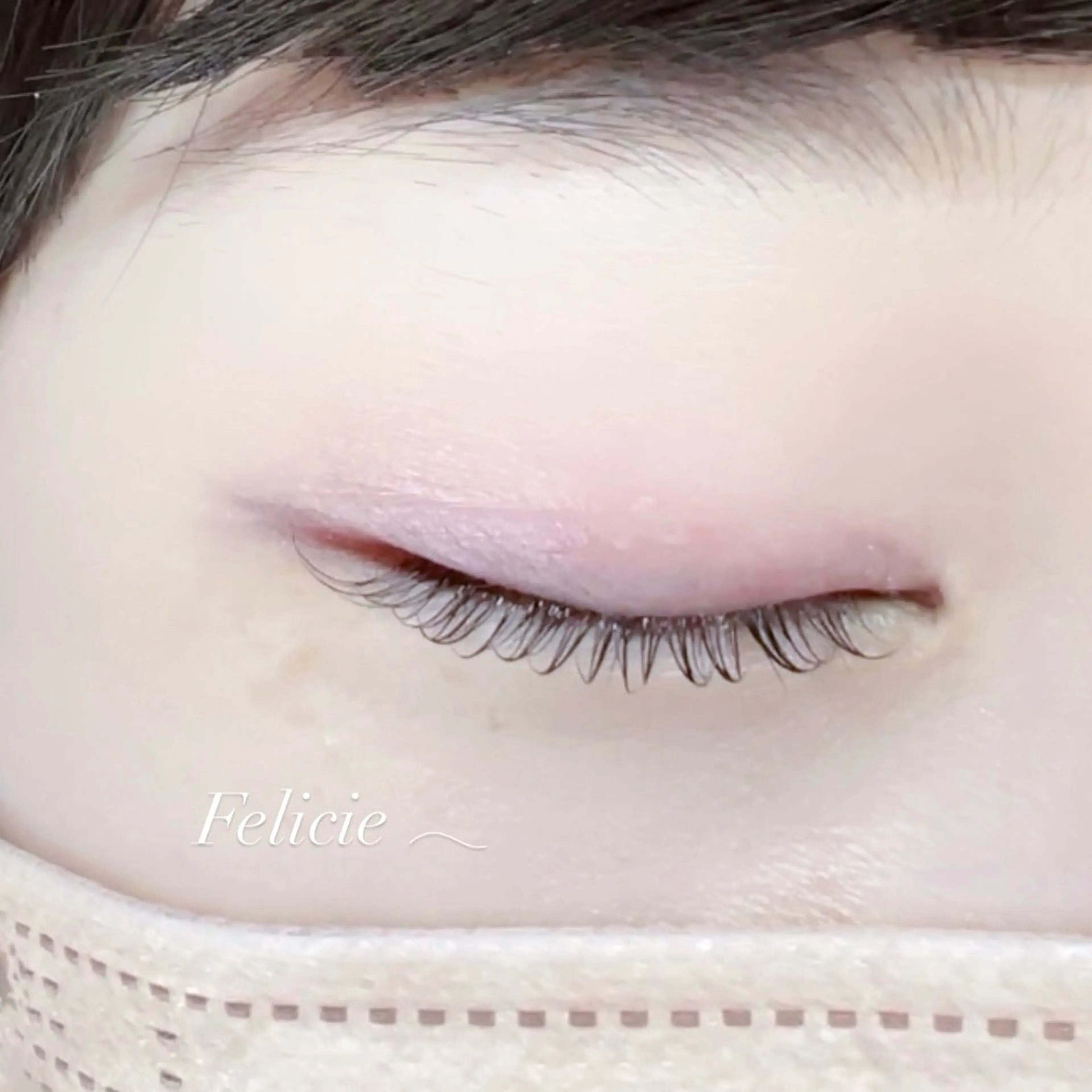 マツエク・マツパ 一重×まつ毛パーマ マツパ Felicie＊ Sayakaのマツエク・マツパデザイン