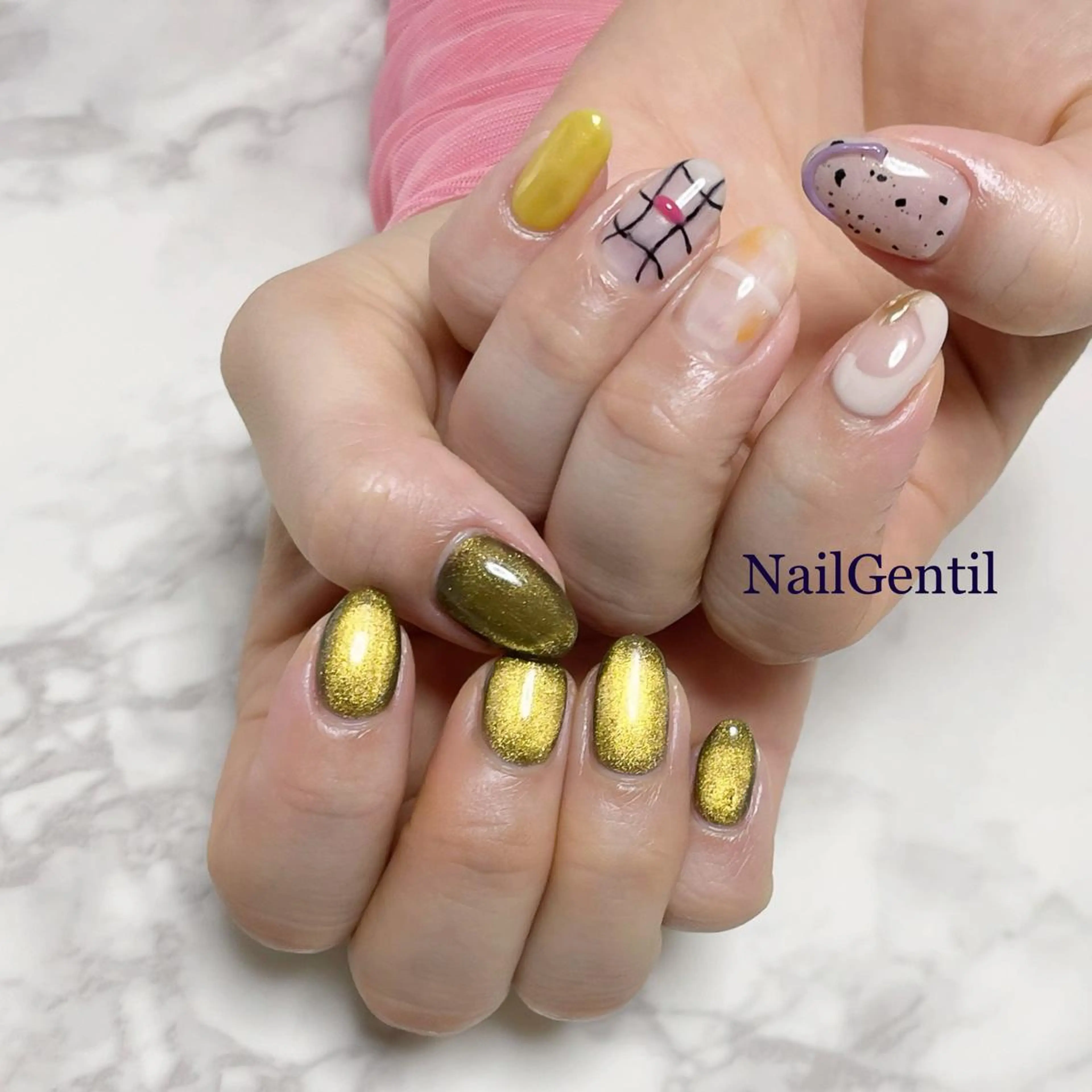 ネイル NailGentil ジャンティのネイルデザイン