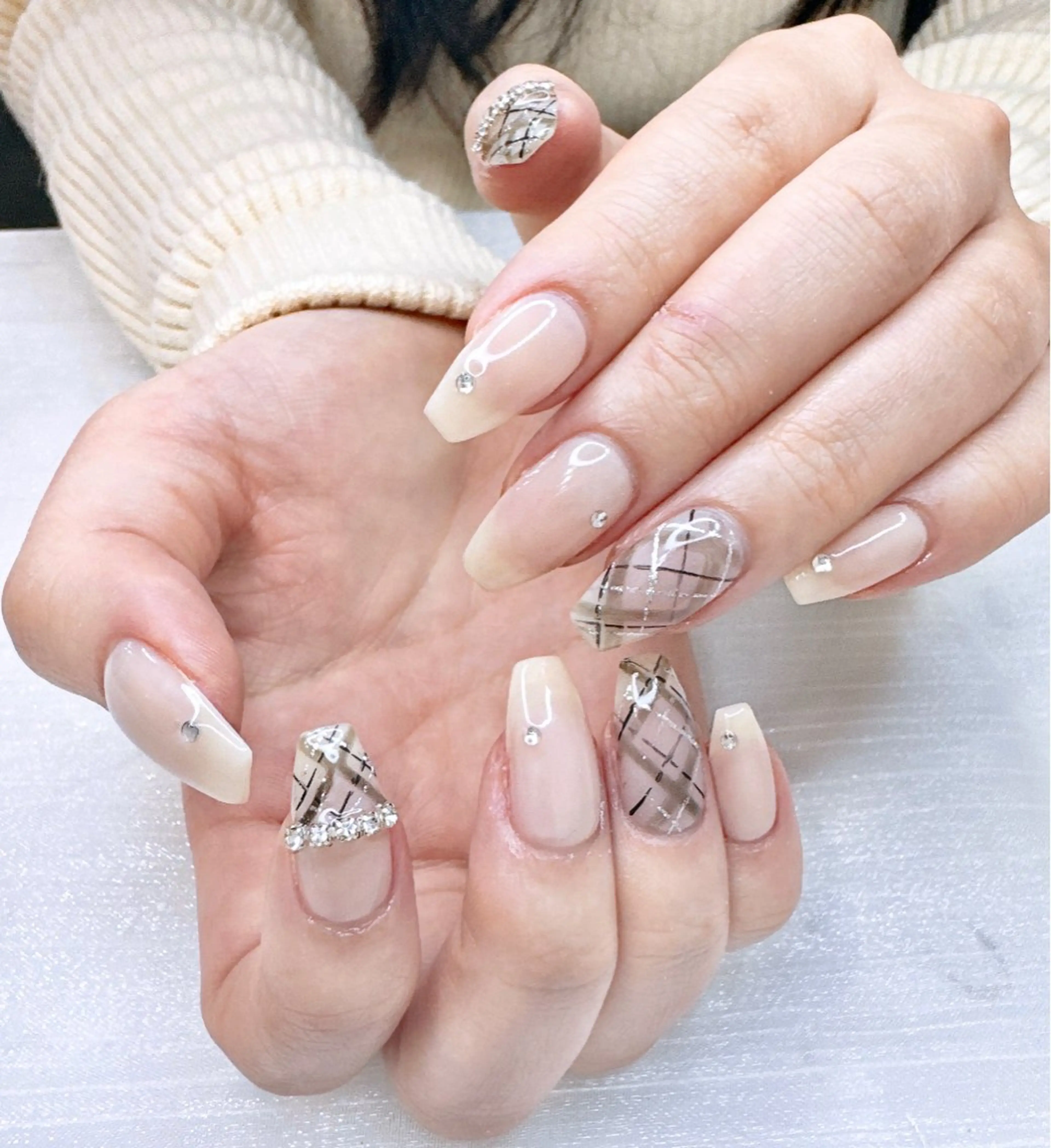 ネイル ハンドネイル Sachi Nail上野のネイルデザイン