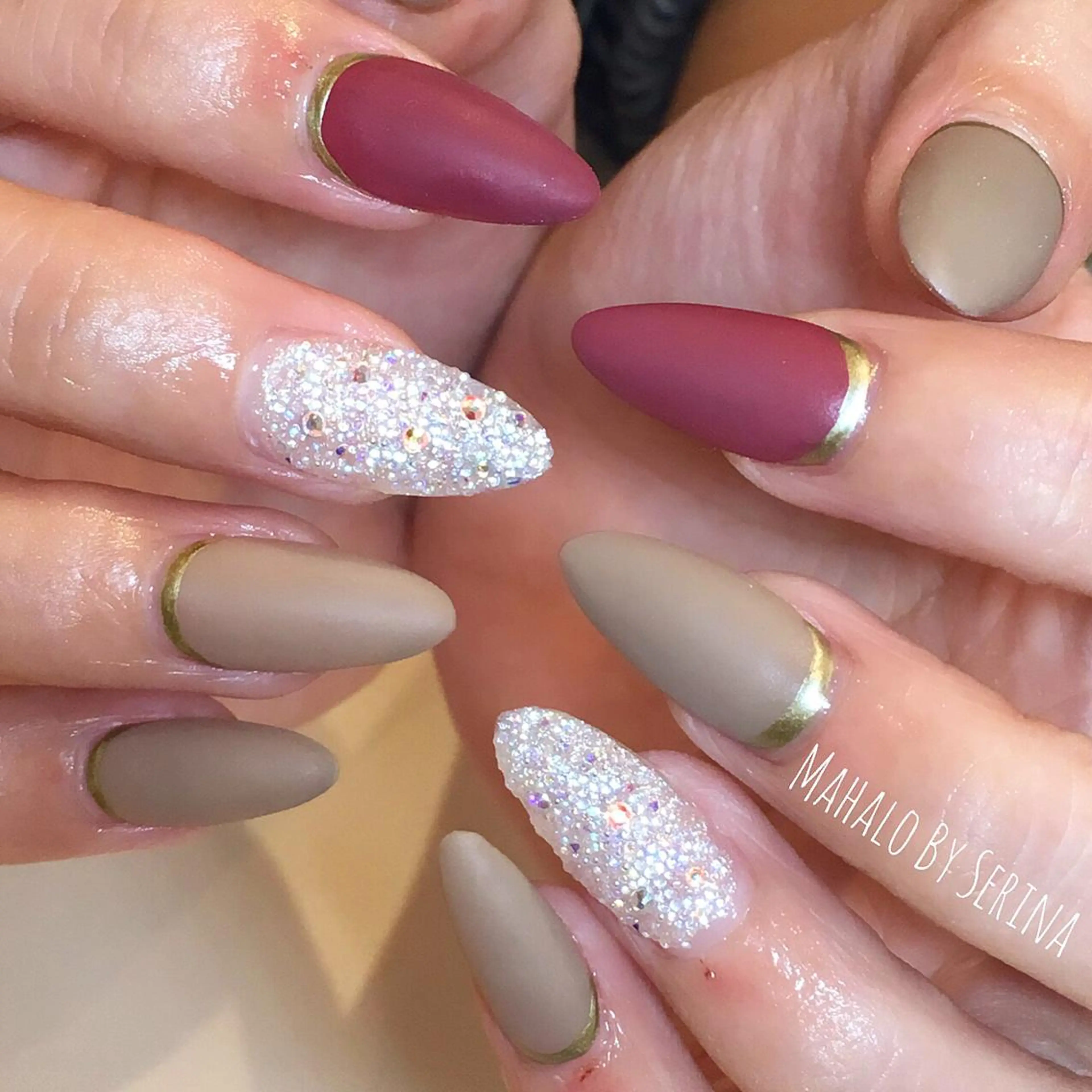 ロング ネイル SUNNY BAE. SERINAのネイルデザイン