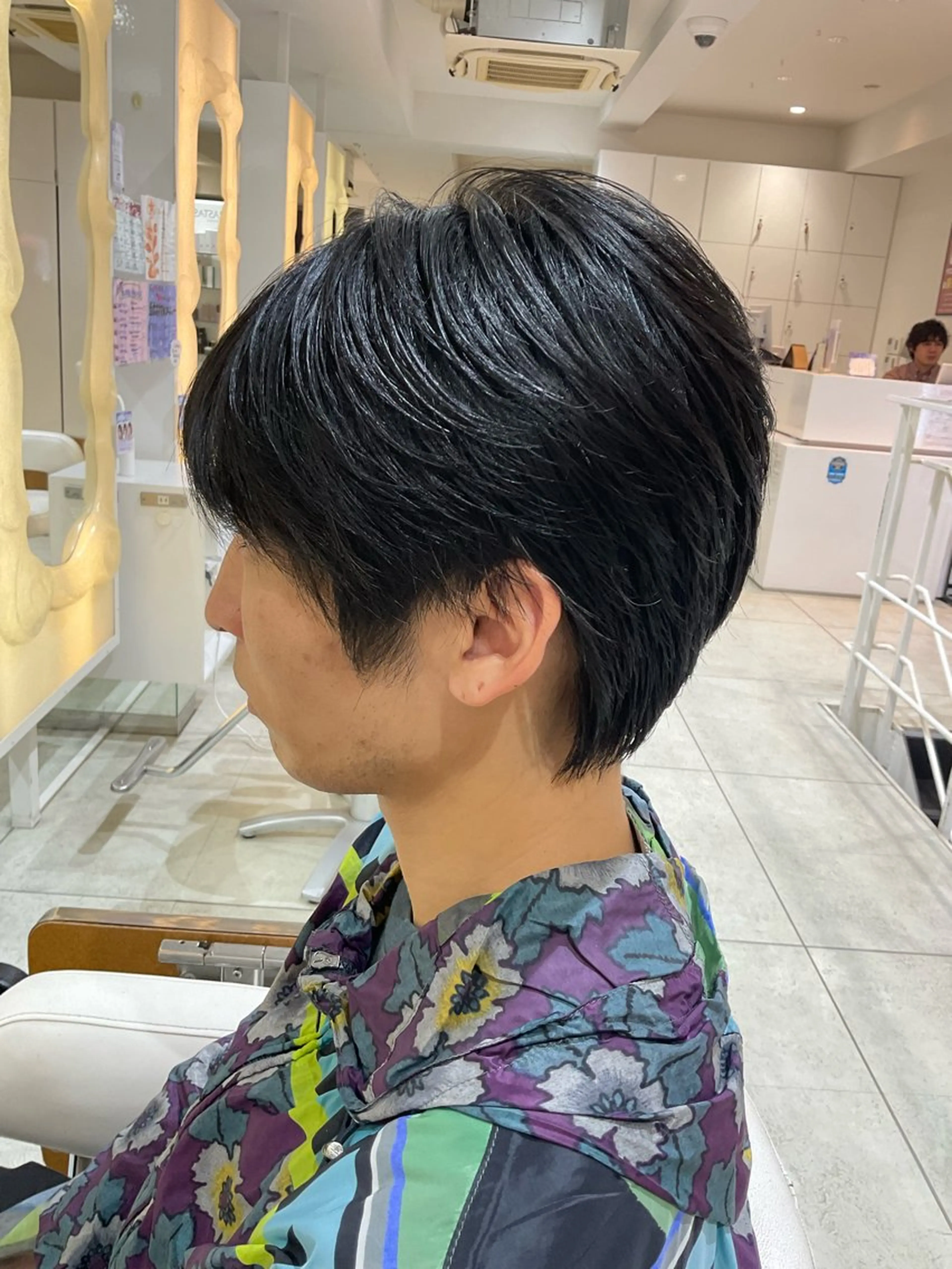 メンズ マッシュ シースルーマッシュ 稲村 直也のヘアスタイル