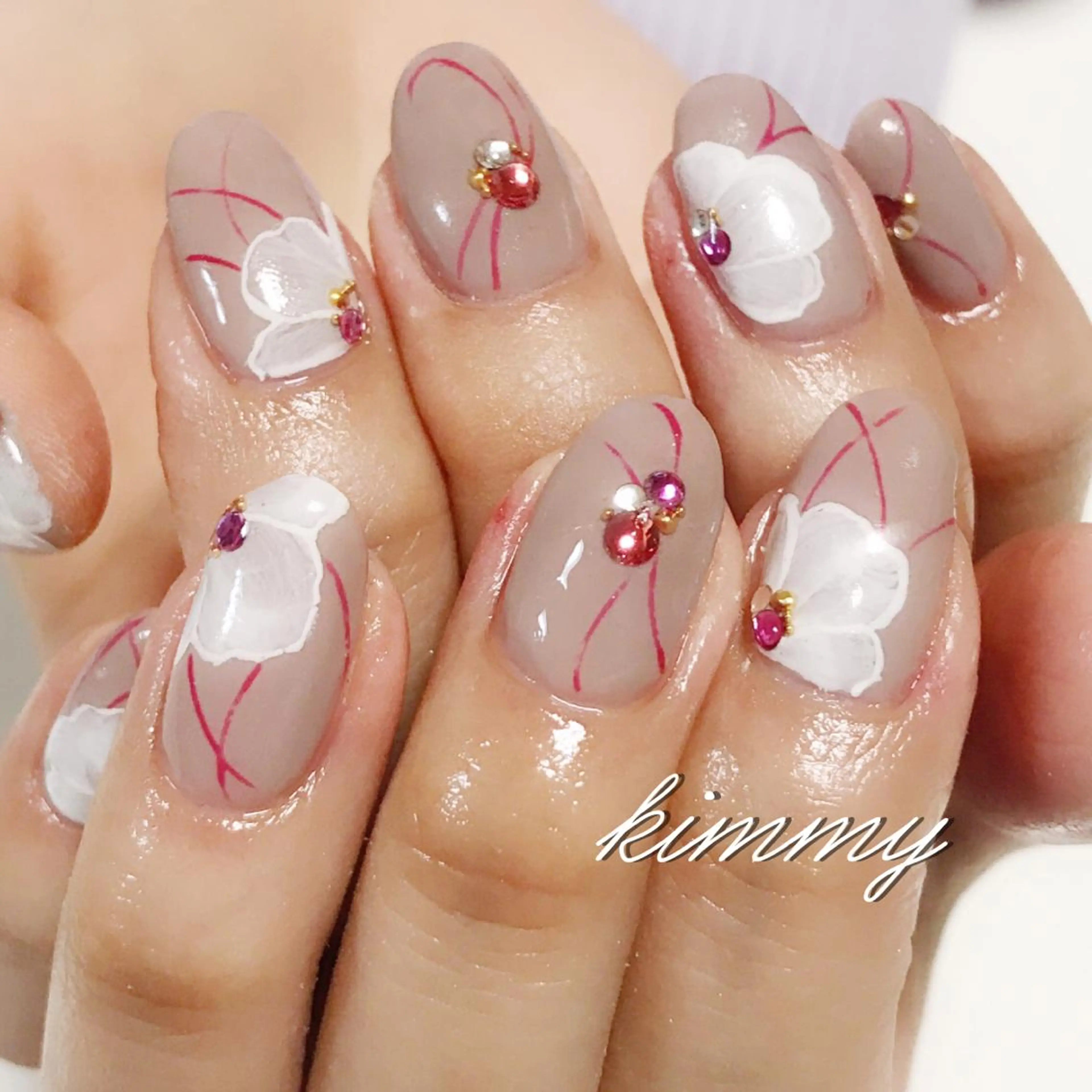 ネイル ハンドネイル kimmy nailsのネイルデザイン