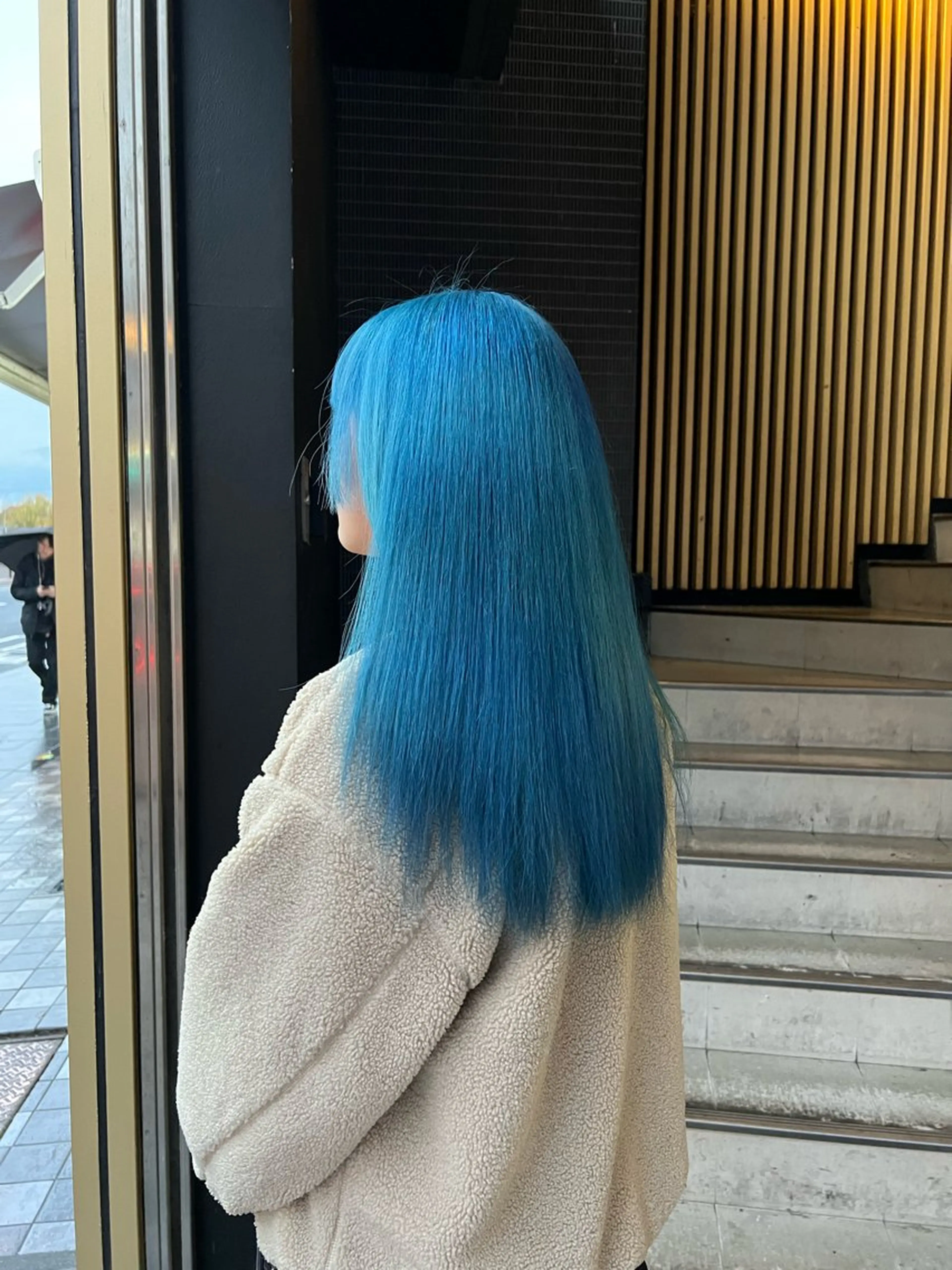 ロング カラー ヘアカラー ハイトーンカラー 坂本 翼のヘアスタイル