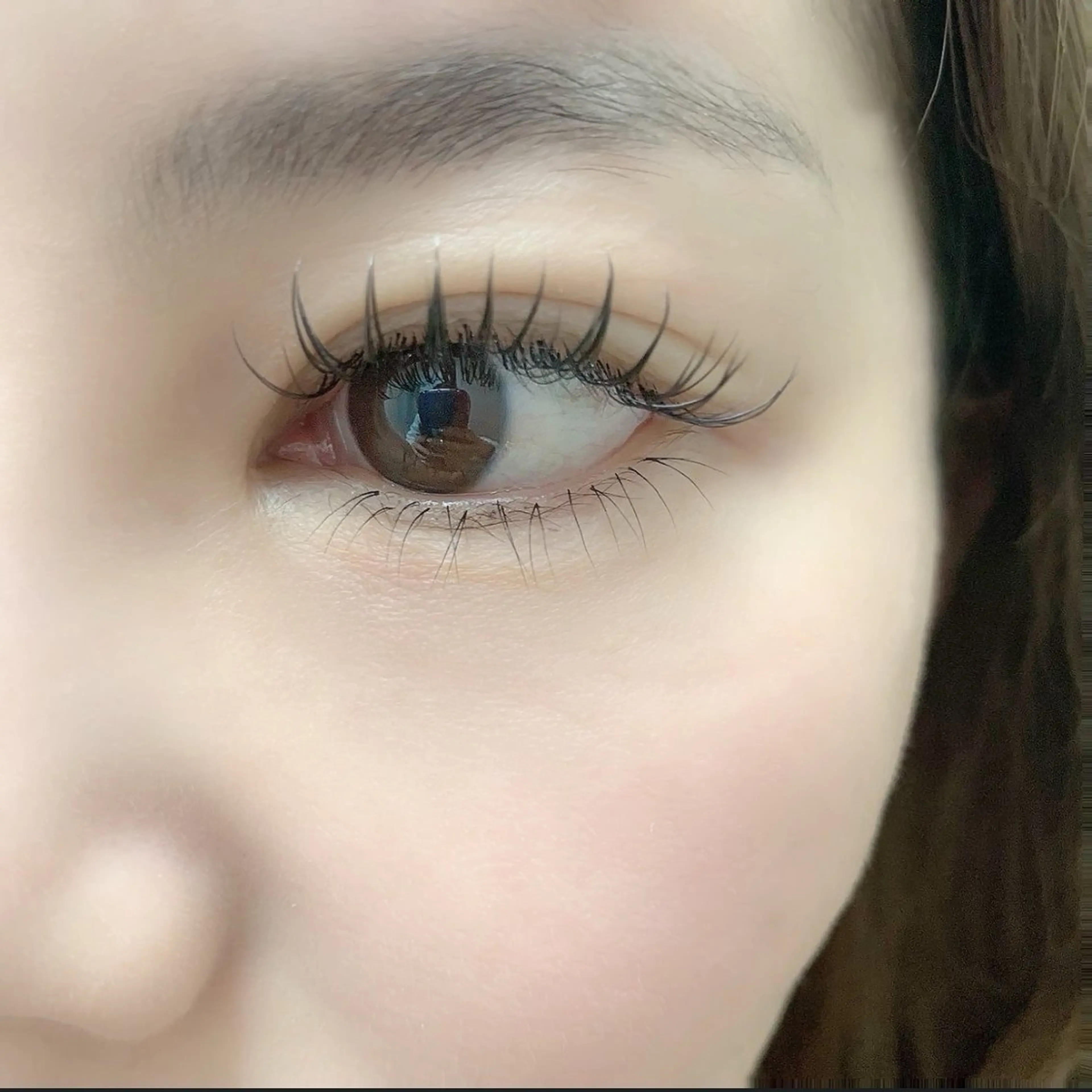 マツエク・マツパ Cカール Dカール フラットラッシュ 下まつげエクステ プライベートサロン レアのマツエク・マツパデザイン