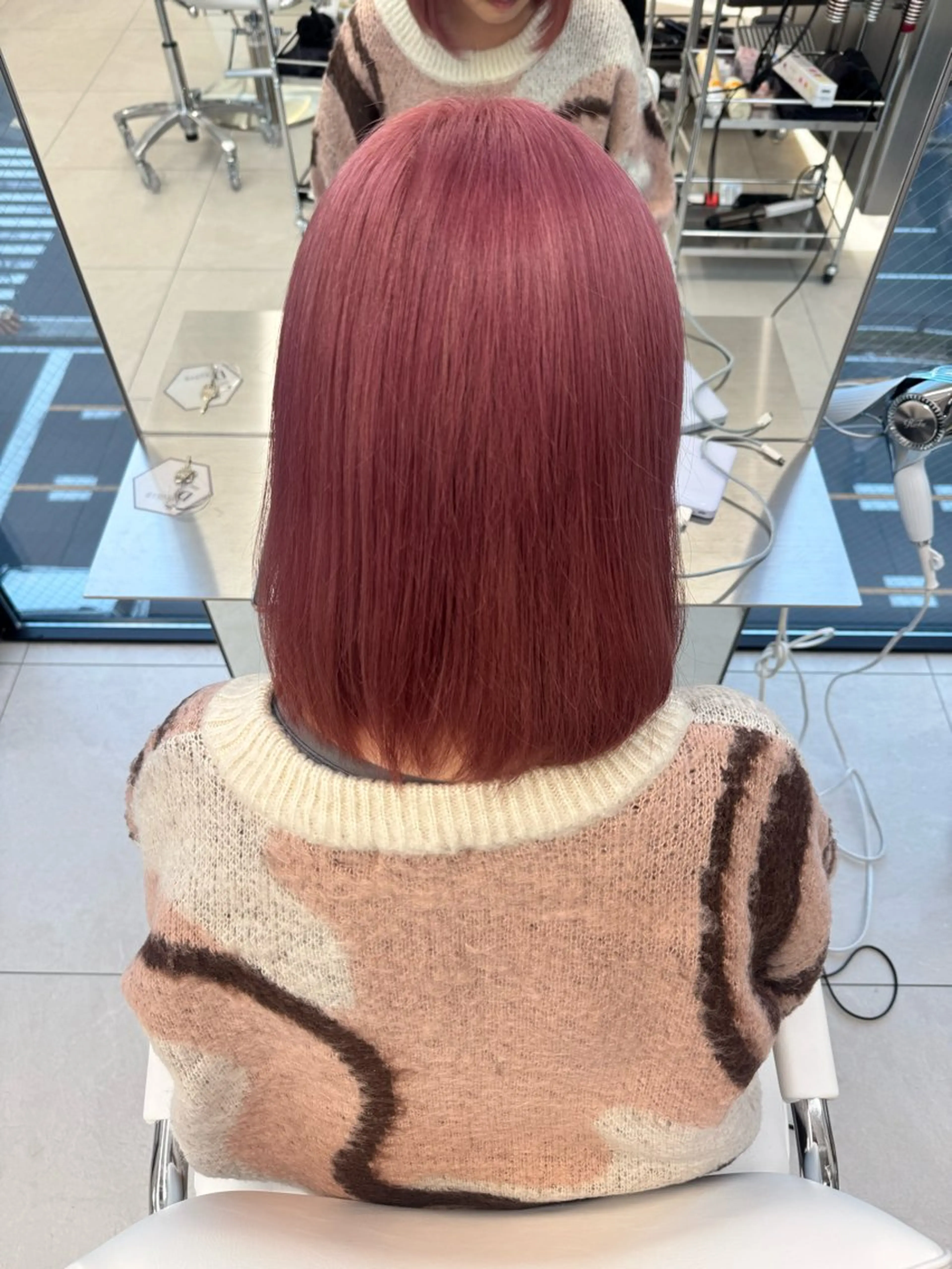 ショート カラー ヘアカラー ヘアセット 栄美容師/kiti /ボブ/ケントのヘアスタイル