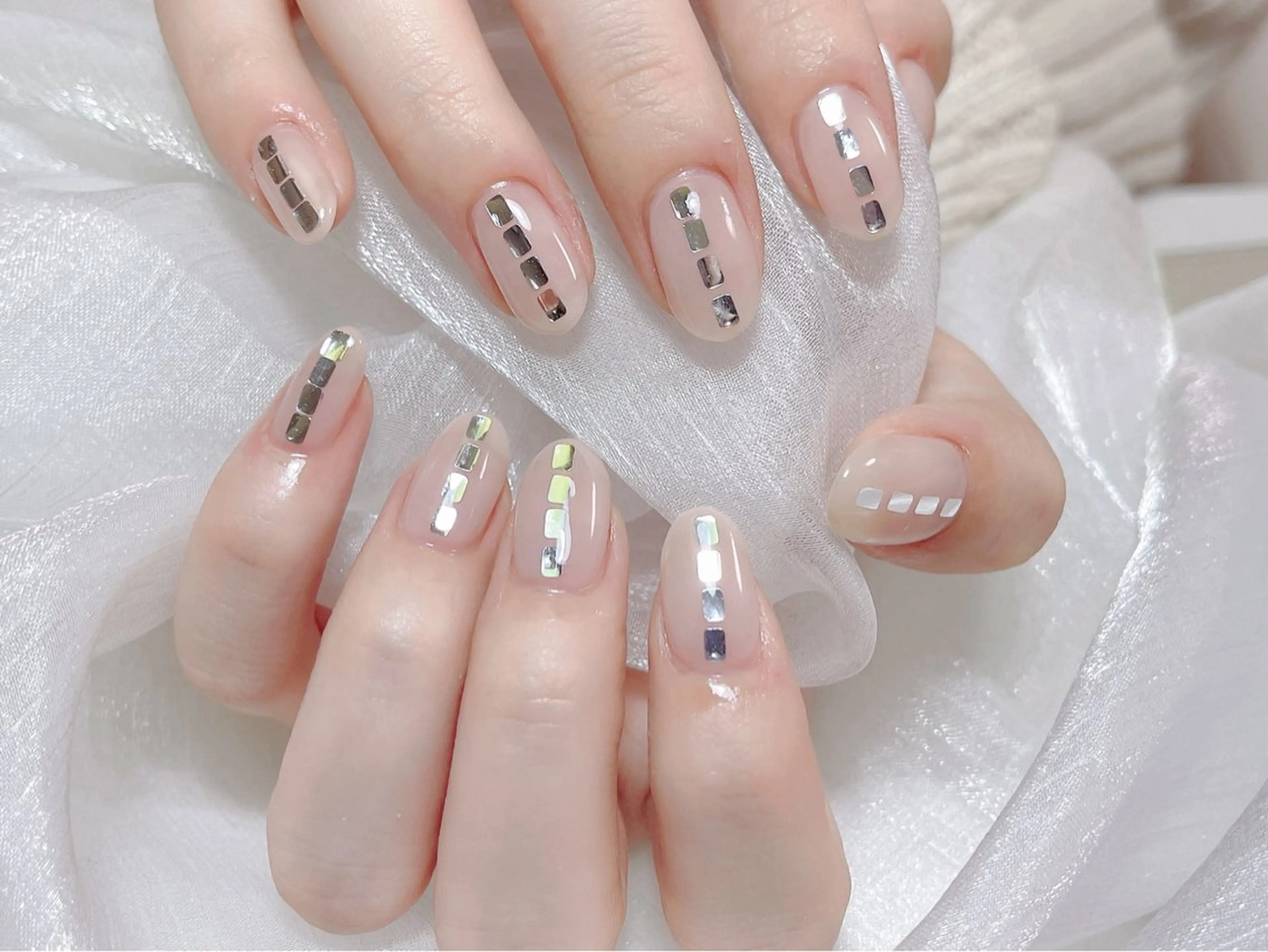 ネイル ハンドネイル 🎀ネイルサロン エクラYUI🎀のネイルデザイン