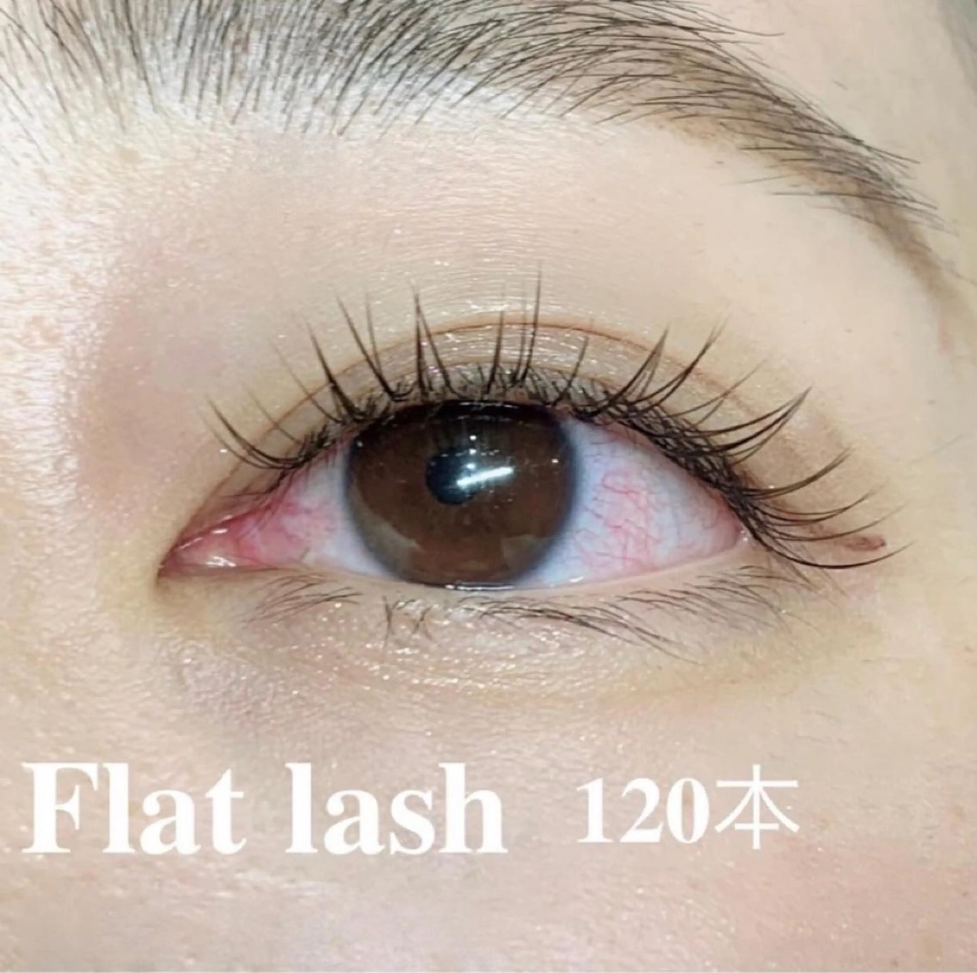 マツエク・マツパ フラットラッシュ マツエク Crevia Hiroeのマツエク・マツパデザイン