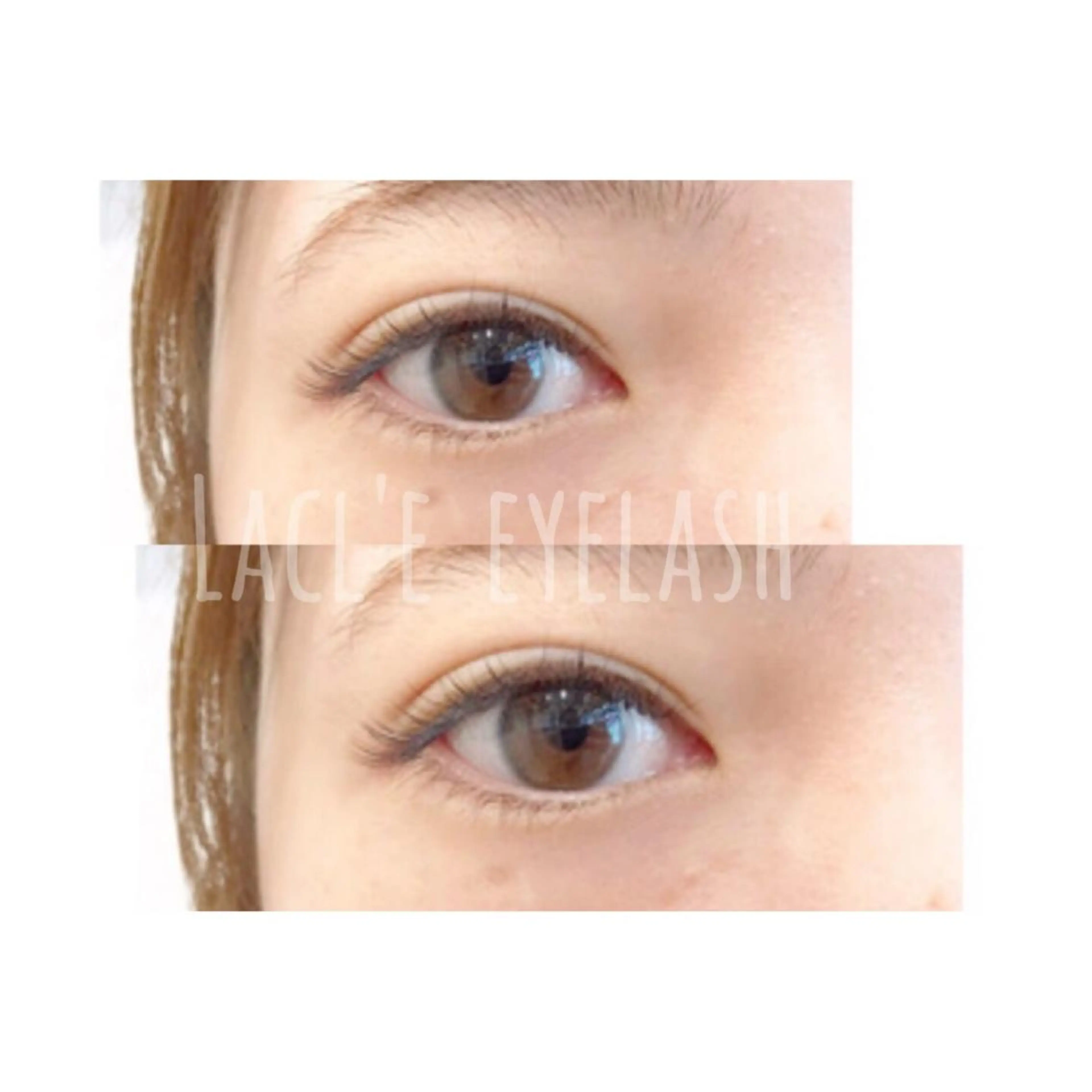 マツエク・マツパ カラーマツエク ナチュラル セーブル Lacl'e hitomiの眉毛・アイブロウイメージ