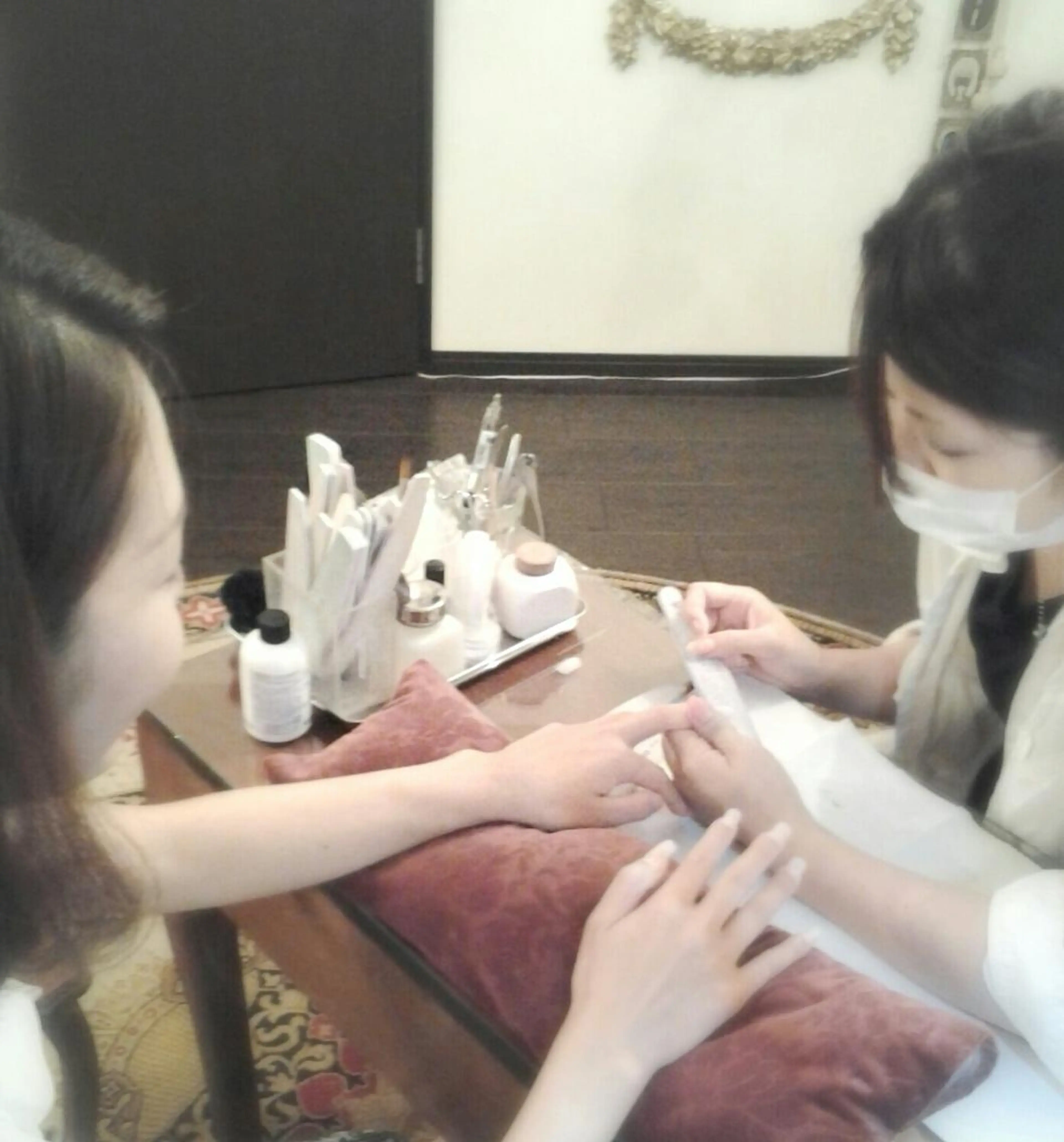 ネイル 長さ出し スカルプネイル ネイルチップ ARTスクールサロン お・タマゴのネイルデザイン