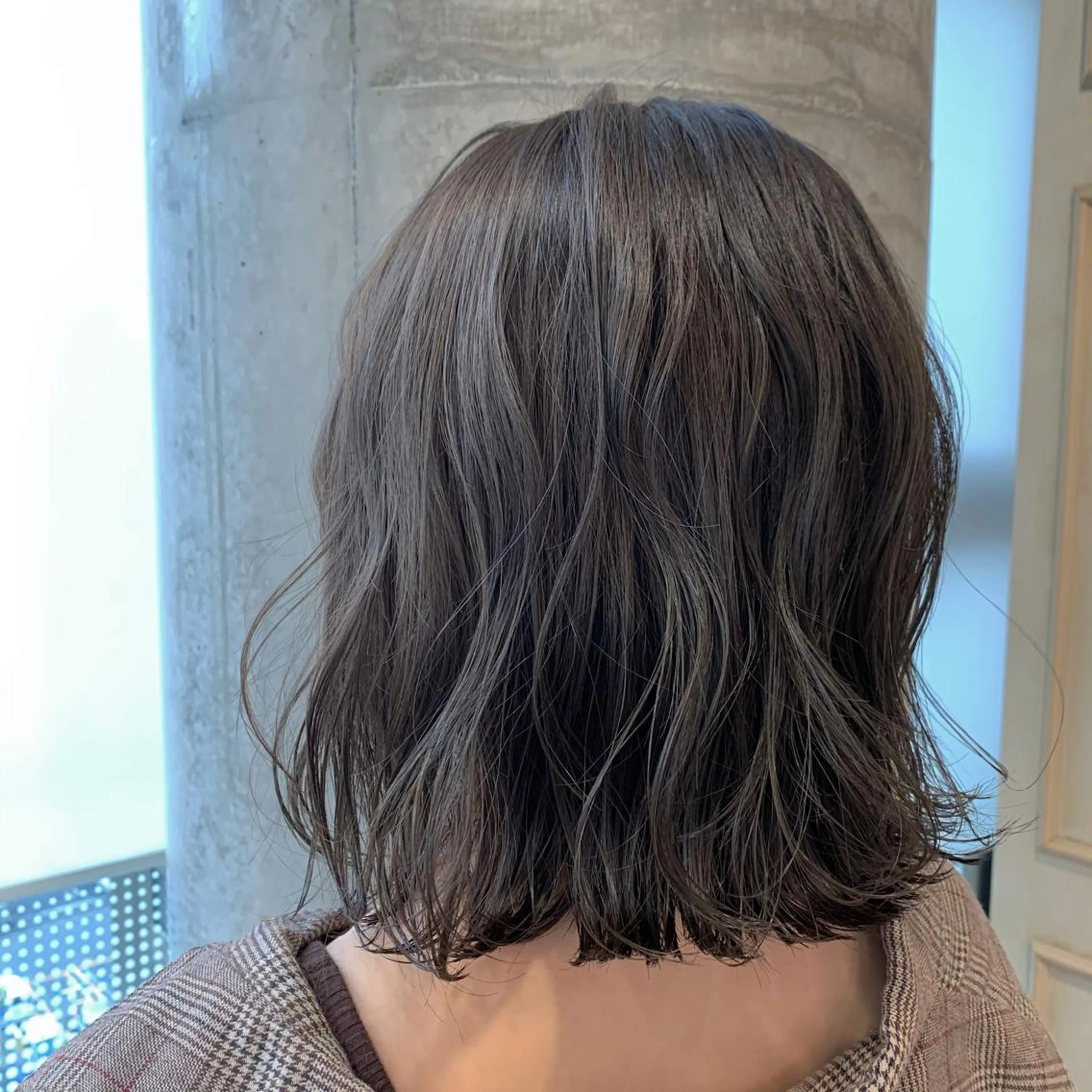 ミディアム カット ヘアカラー トリートメント サソウ ユリエ🥥のヘアスタイル