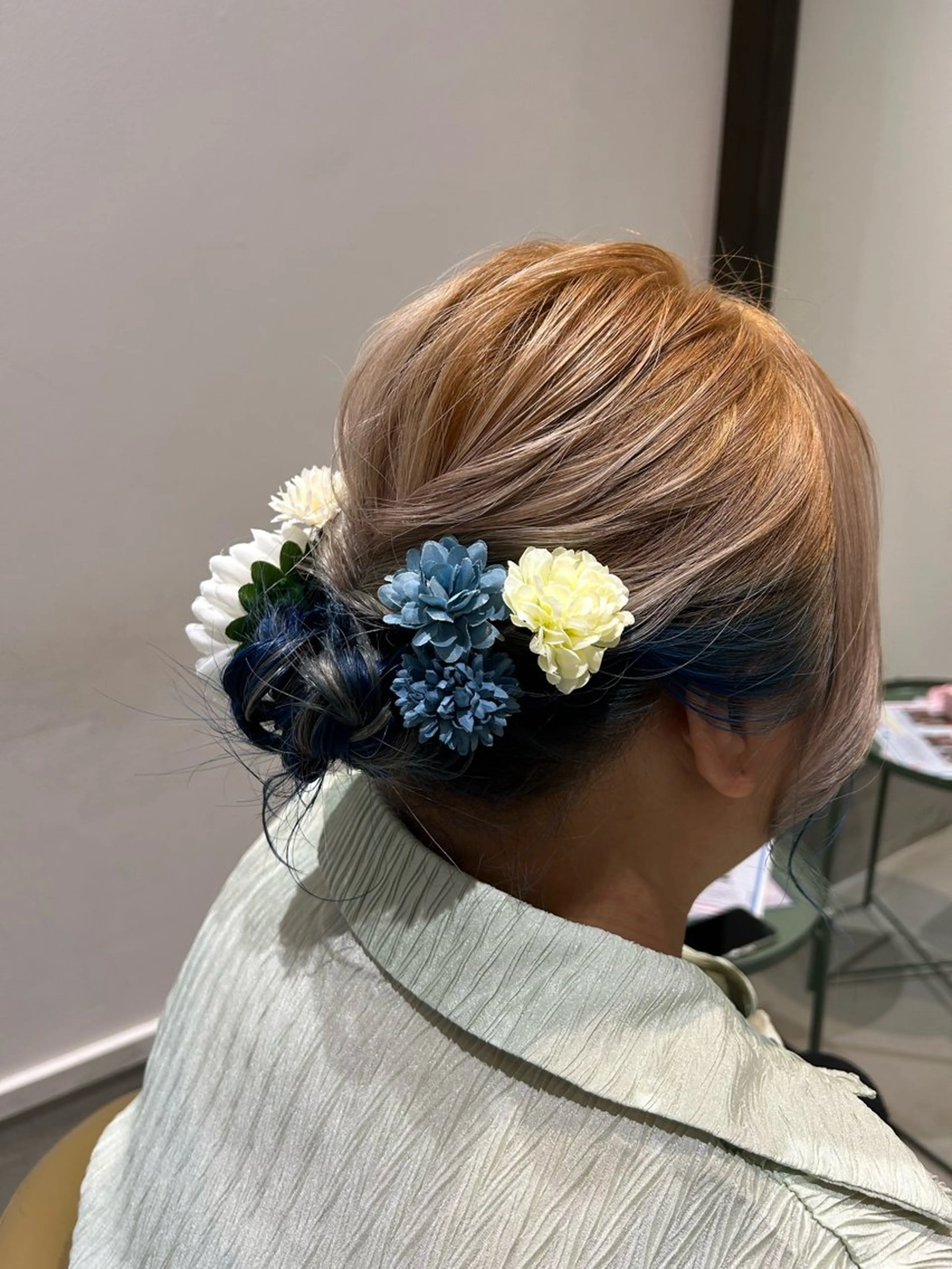 ヘアアレンジ 浴衣 ヘアセット 染谷 菜摘のヘアスタイル