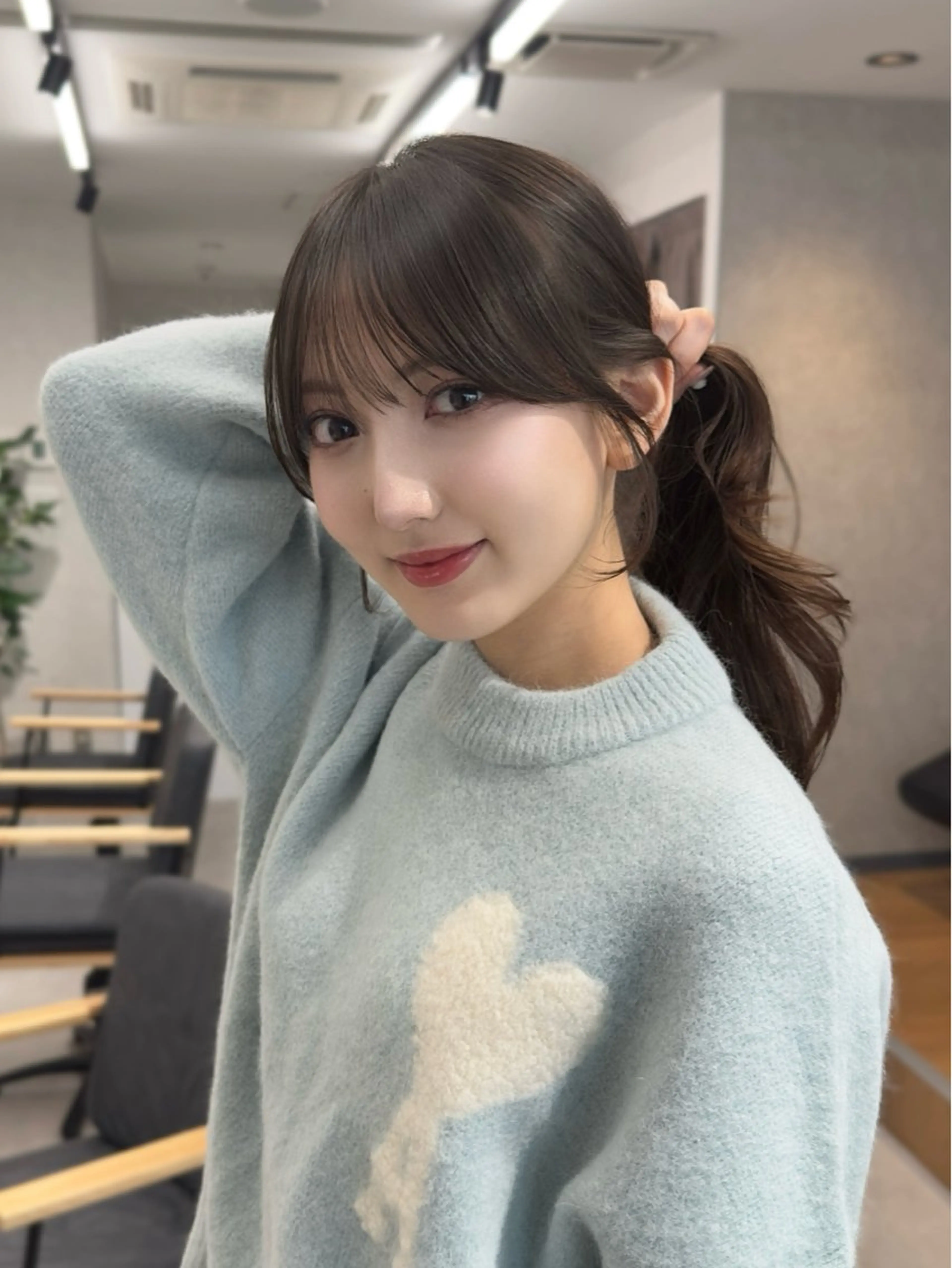 ロング カラー パーマ ヘアアレンジ ⭐️銀座/ショート/ 艶カラー/りょうがのヘアスタイル