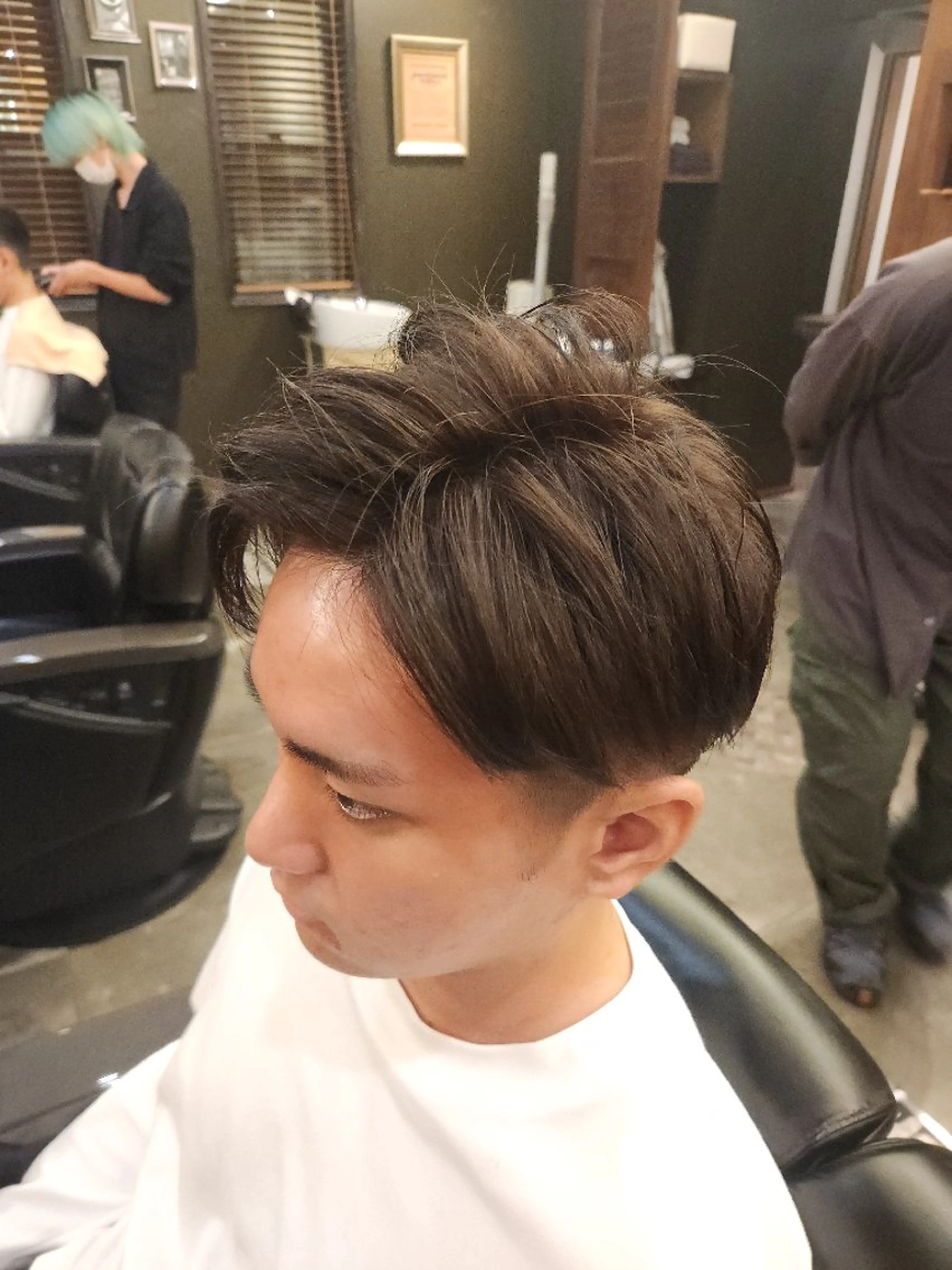 ショート メンズ カット 加賀美 優斗のヘアスタイル