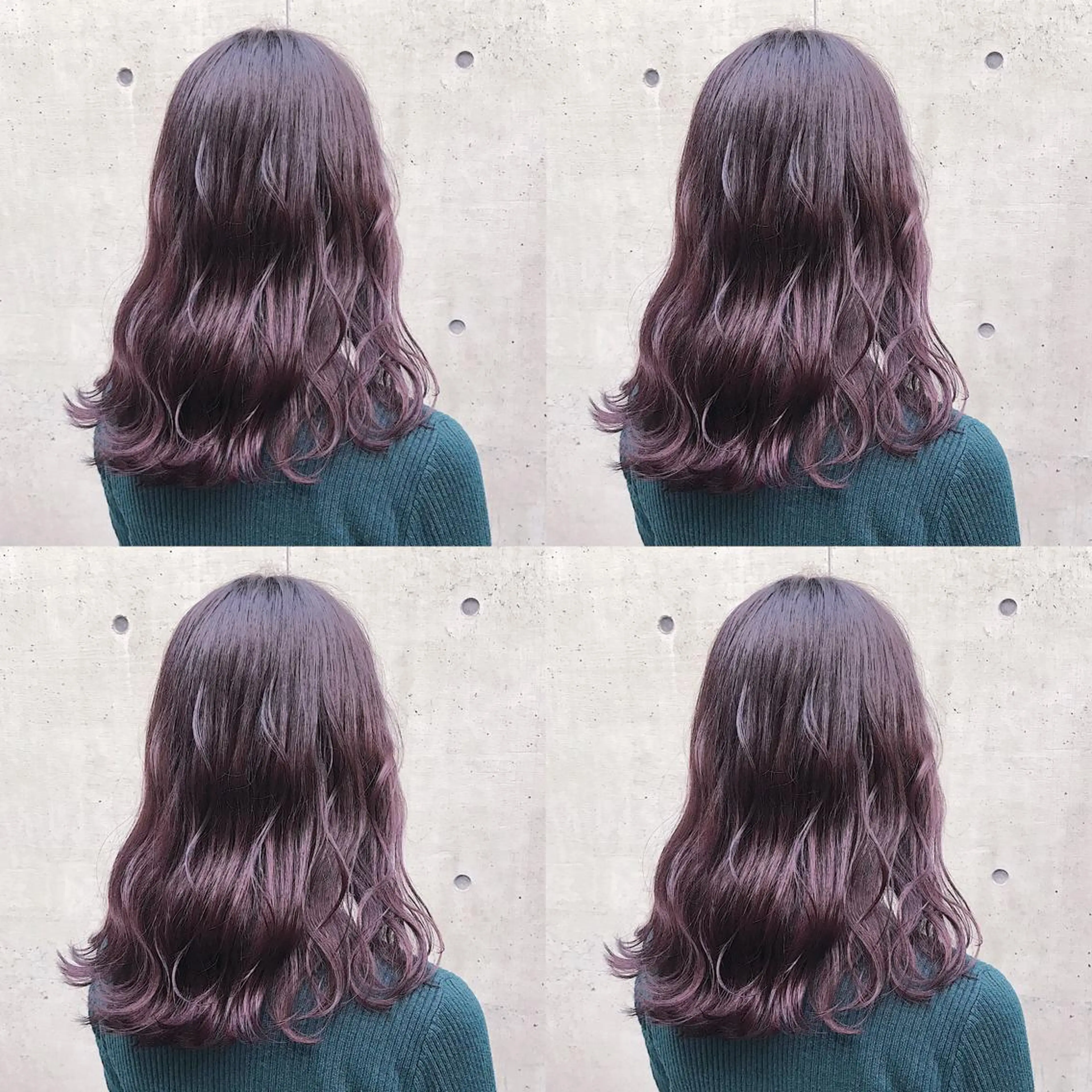 ミディアム カラー ヘアアレンジ カット ヘアカラー トリートメント TAKUMAブリーチ /切りっぱなし🪽のヘアスタイル