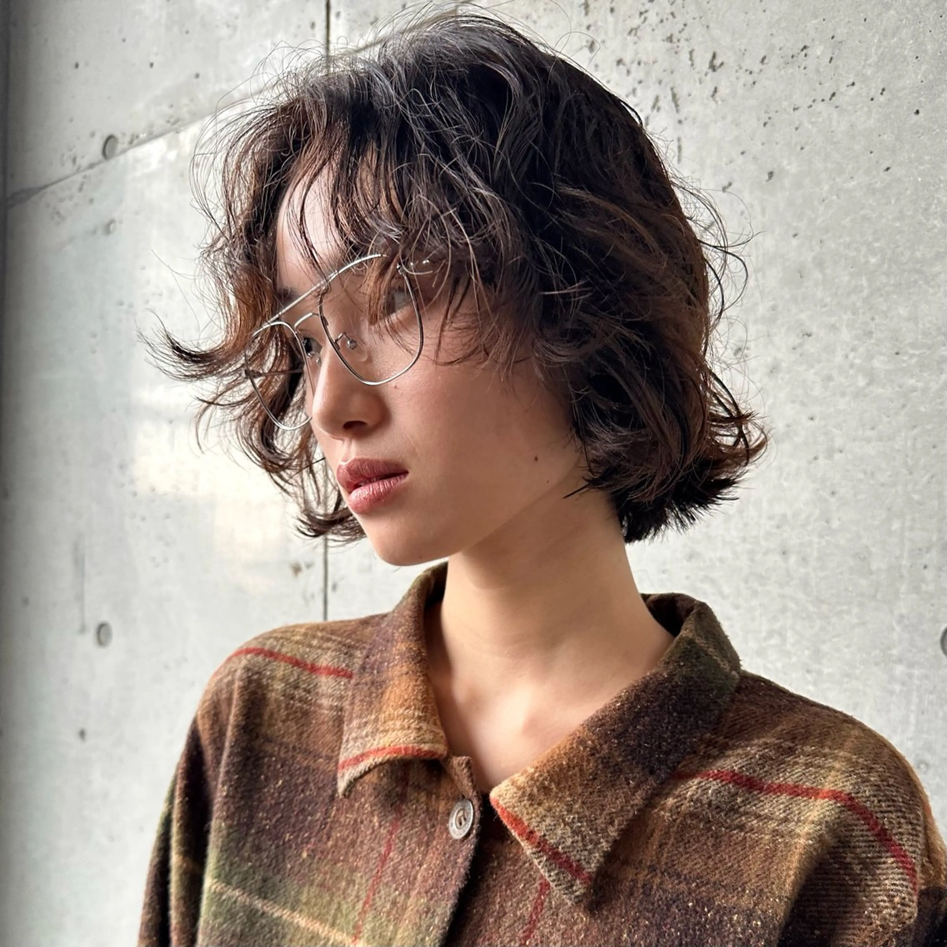 ショート カラー パーマ カット ヘアカラー パーマ トリートメント 斎藤祐樹 /レイヤー/パーマのヘアスタイル