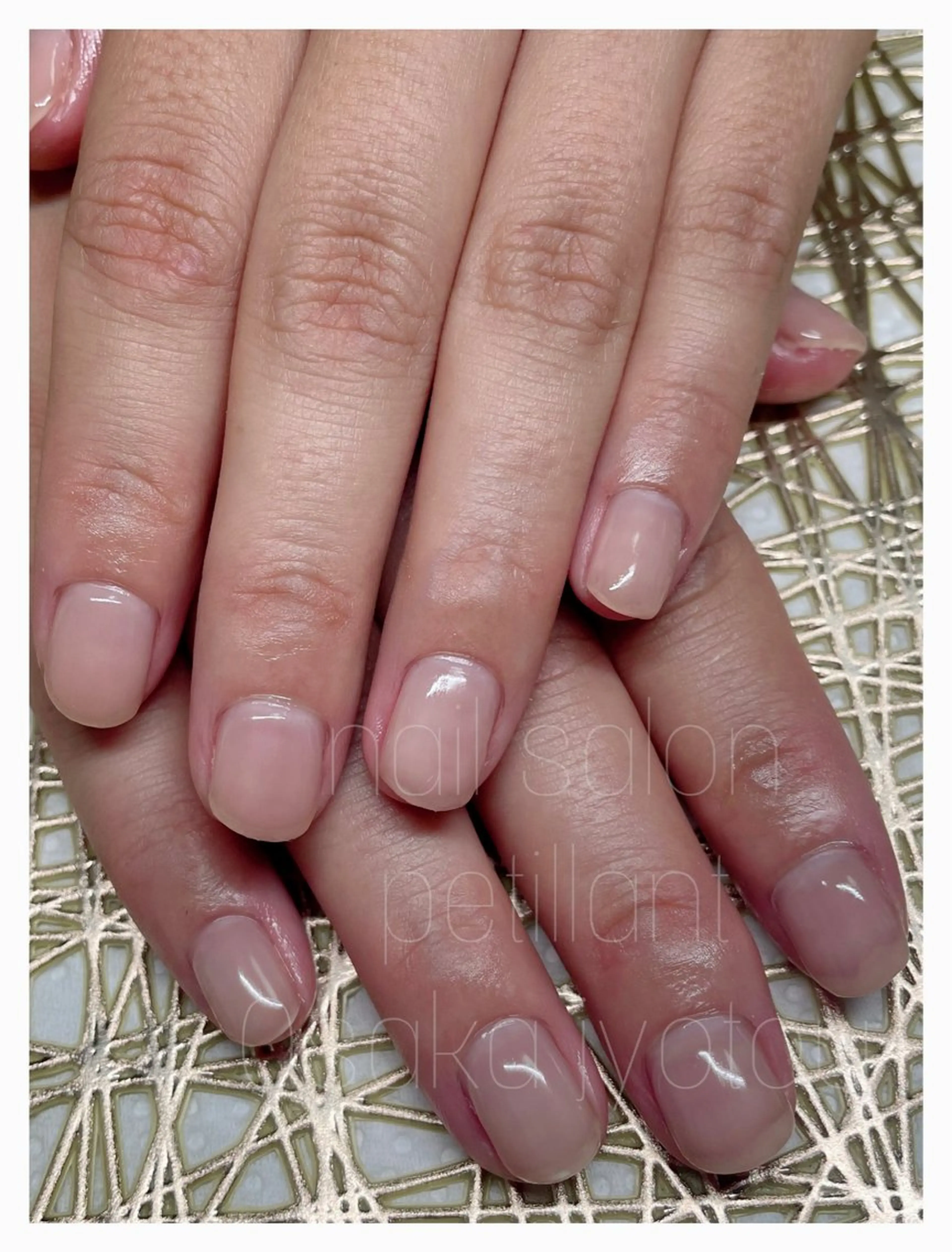 ネイル クリアネイル ジェルネイル nail salon petillantのネイルデザイン