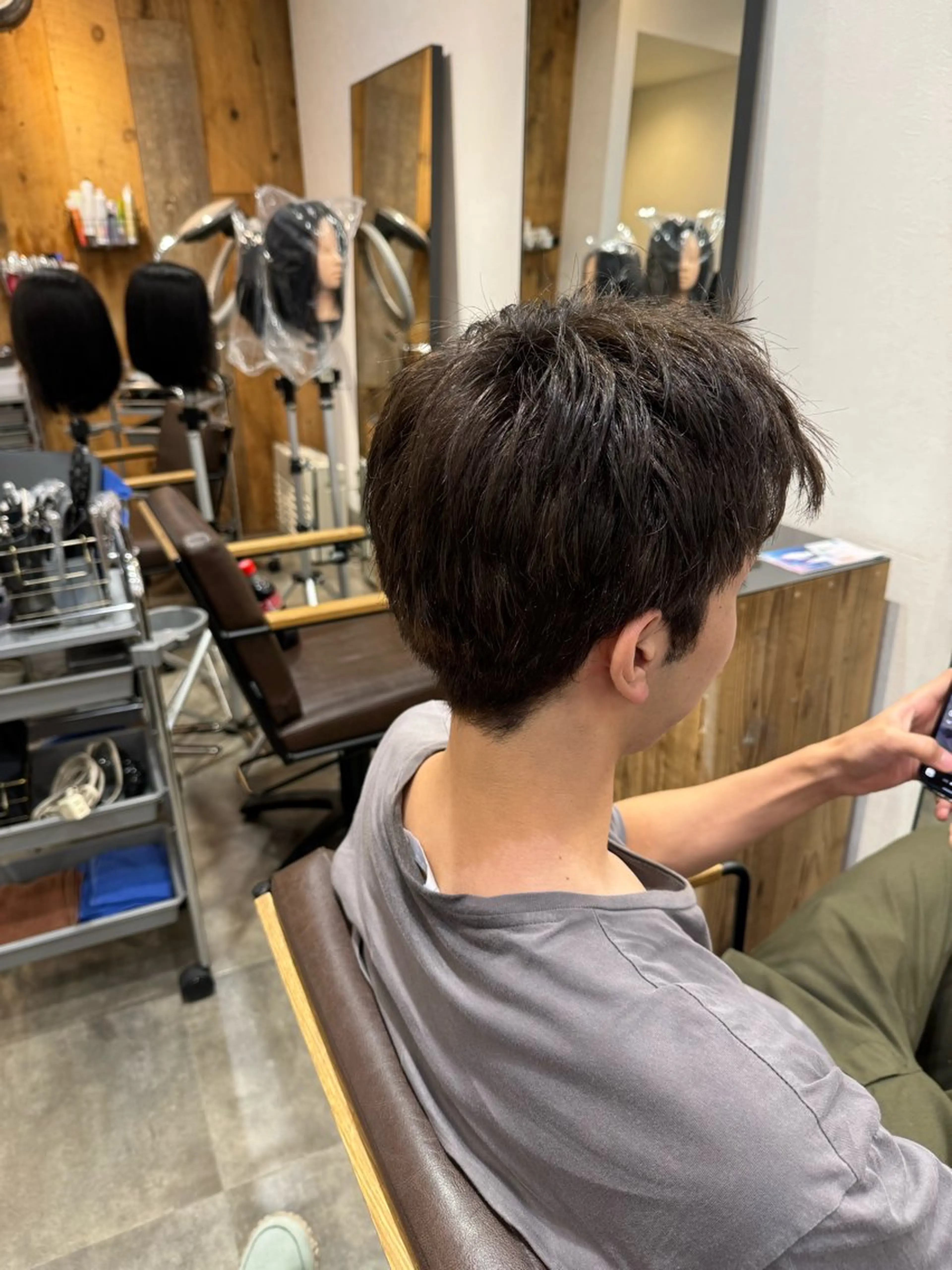 メンズ けー すけのヘアスタイル