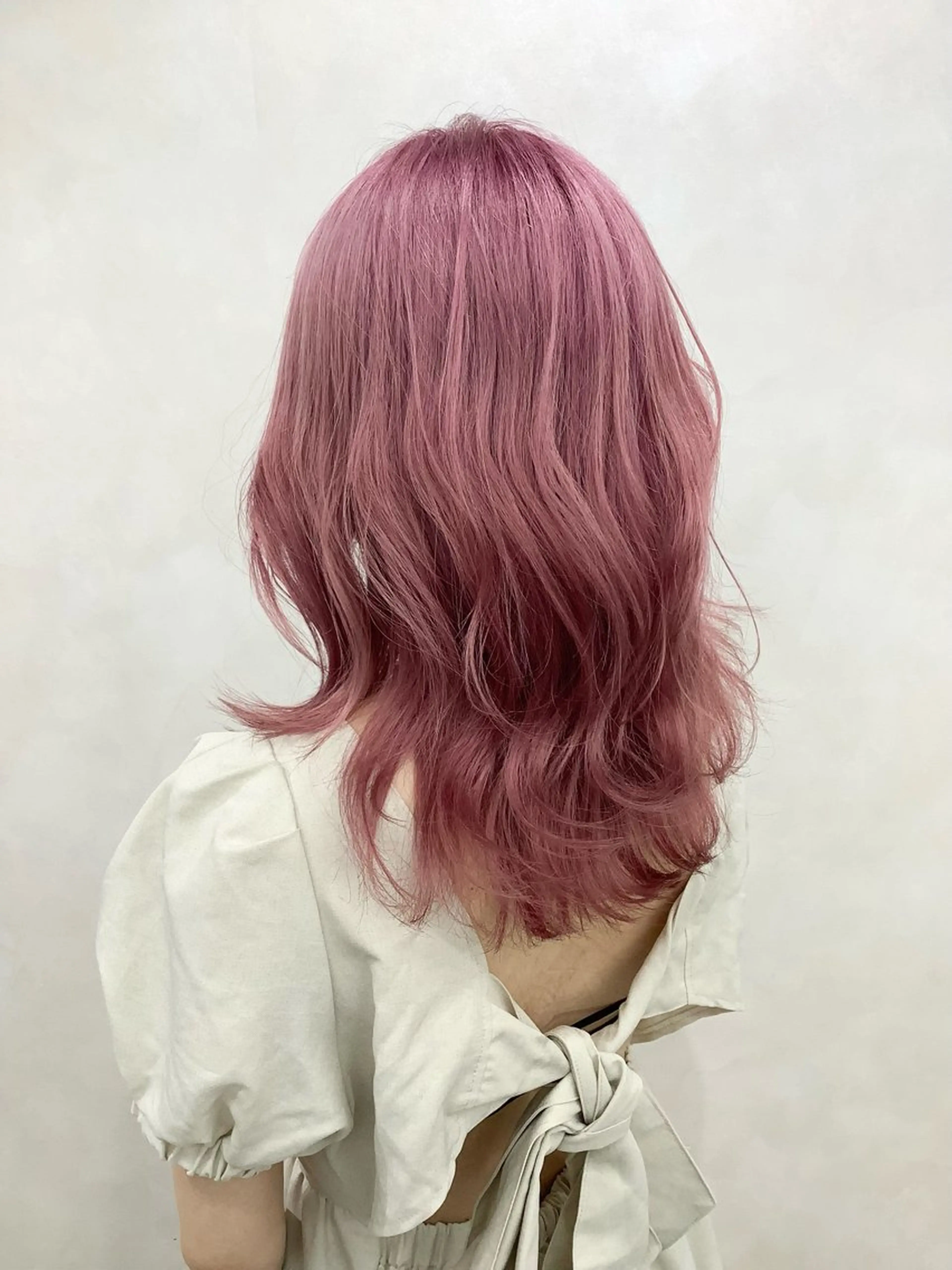 カラー ヘアカラー トウマ｜色落ちまで可 愛いハイトーン✨横浜のヘアスタイル