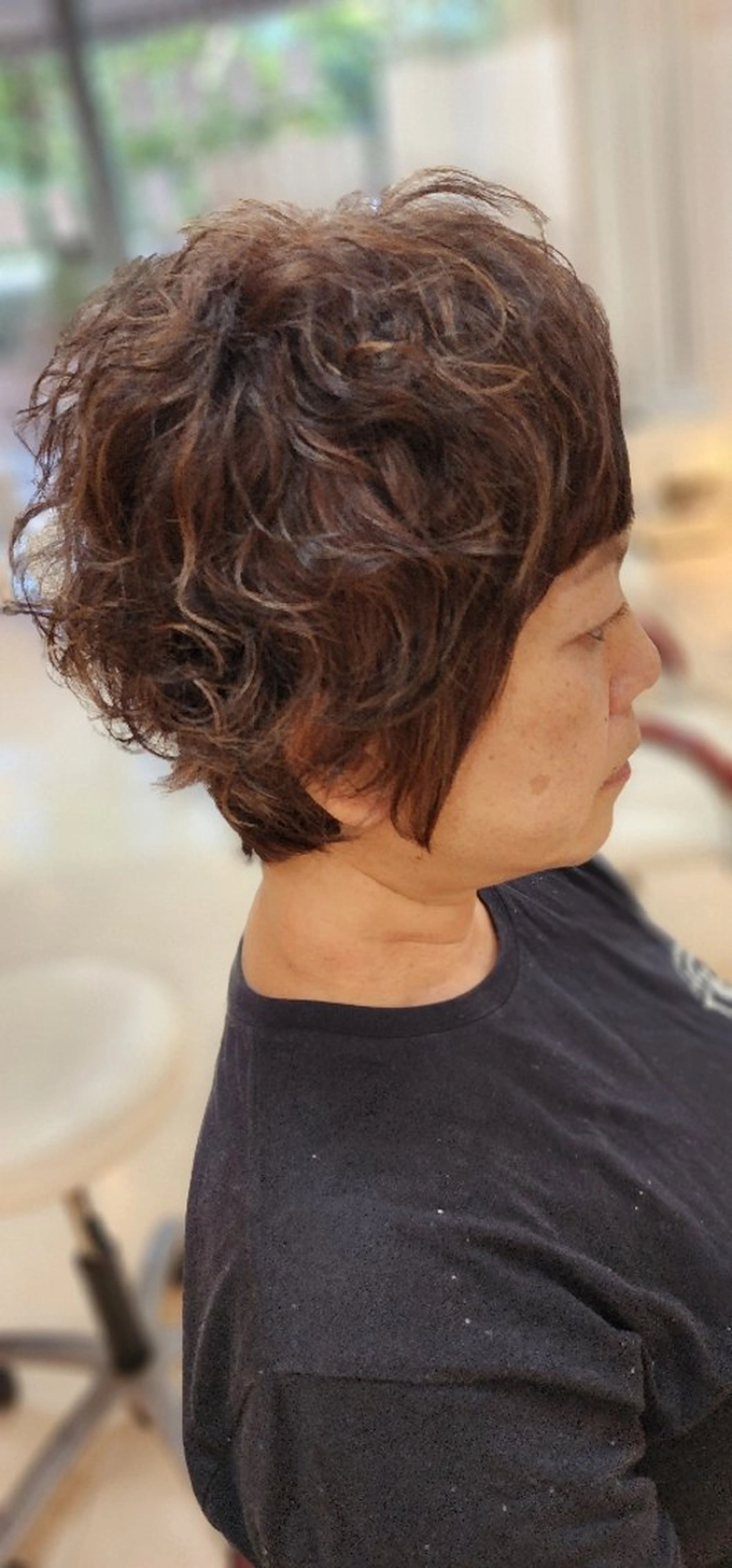 カラー パーマ カット ヘアカラー パーマ hairmake Juinのヘアスタイル