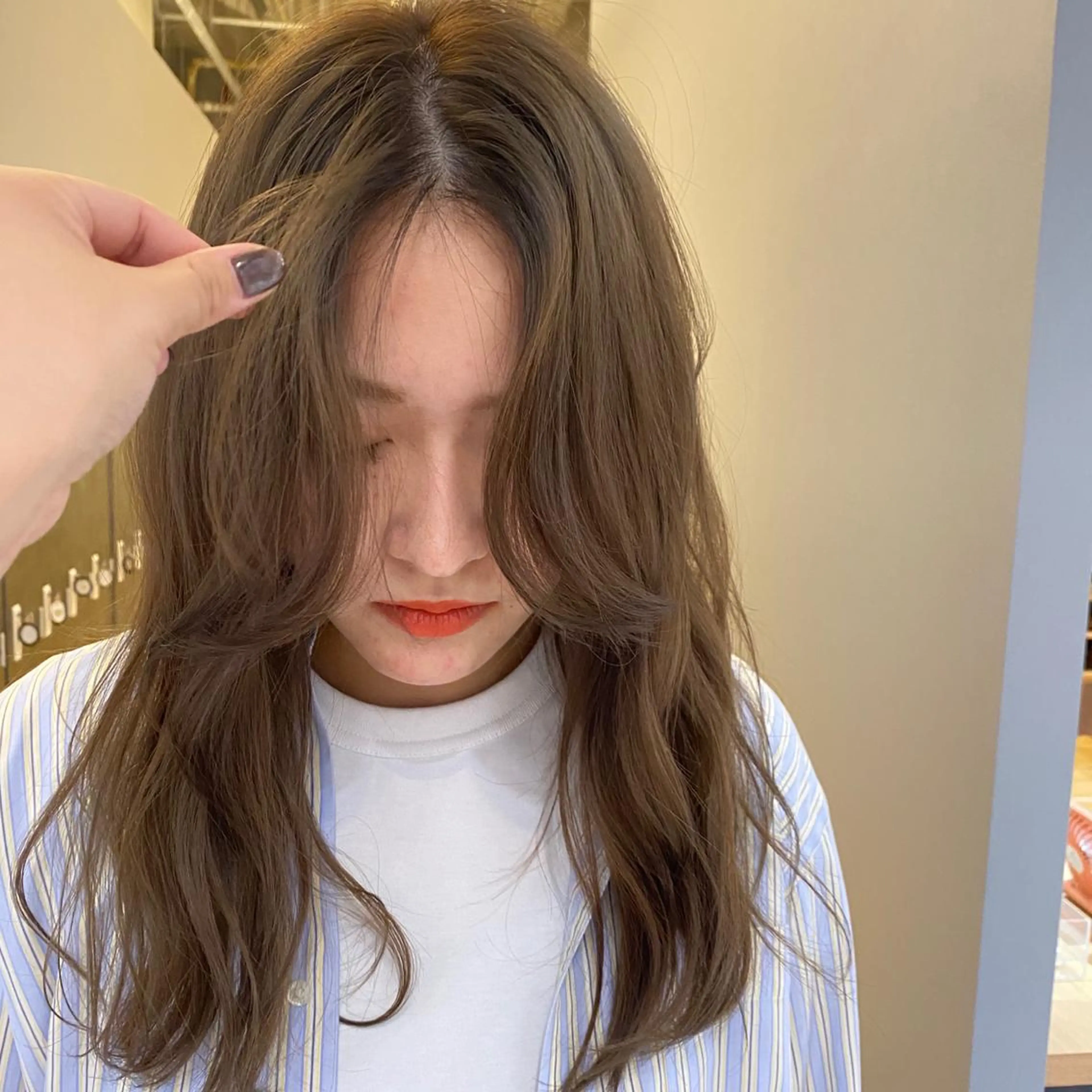 ロング トリートメント まつもと りさのヘアスタイル