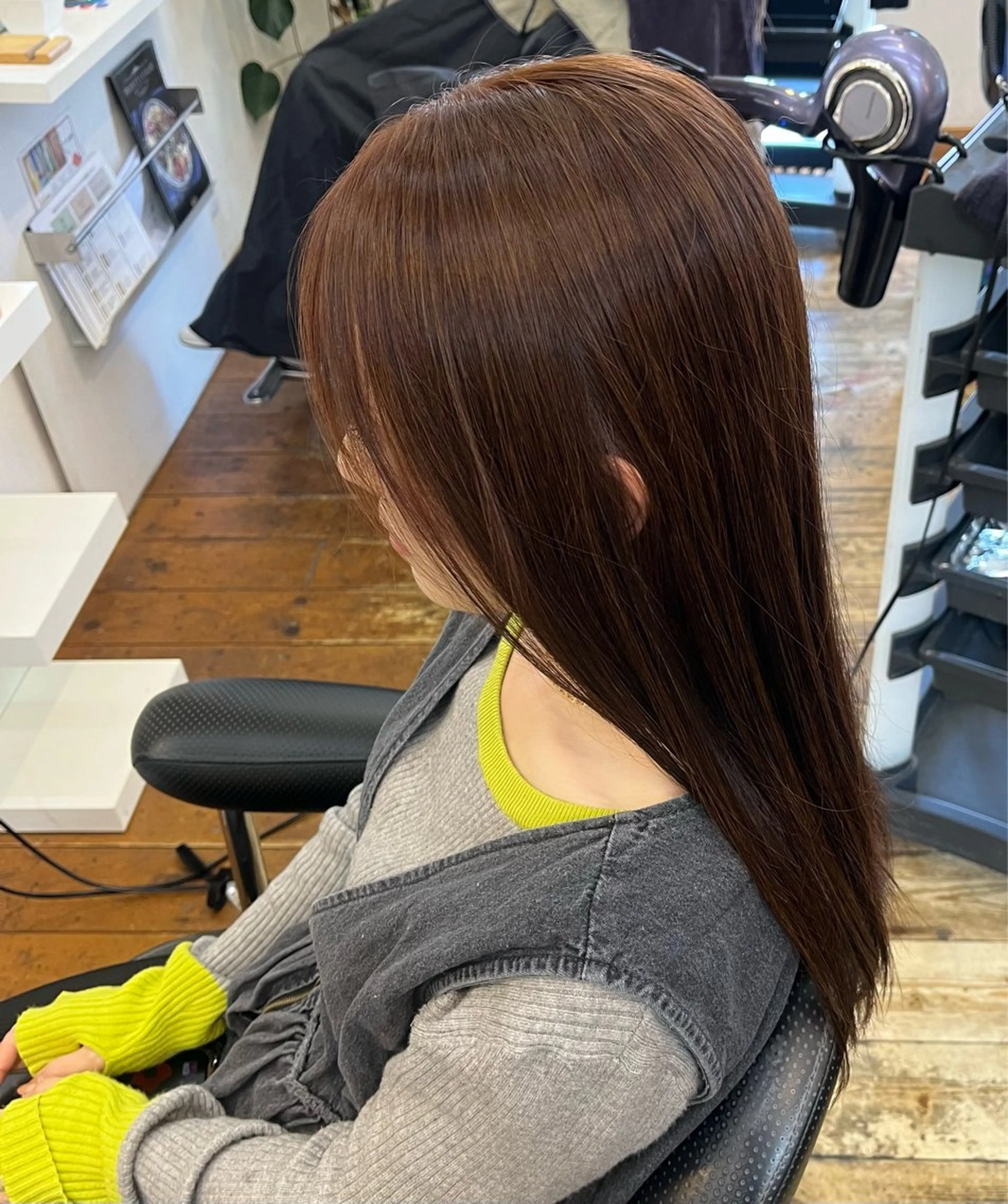 ロング カラー 🦒galaxy フセヨシキ🏍️のヘアスタイル