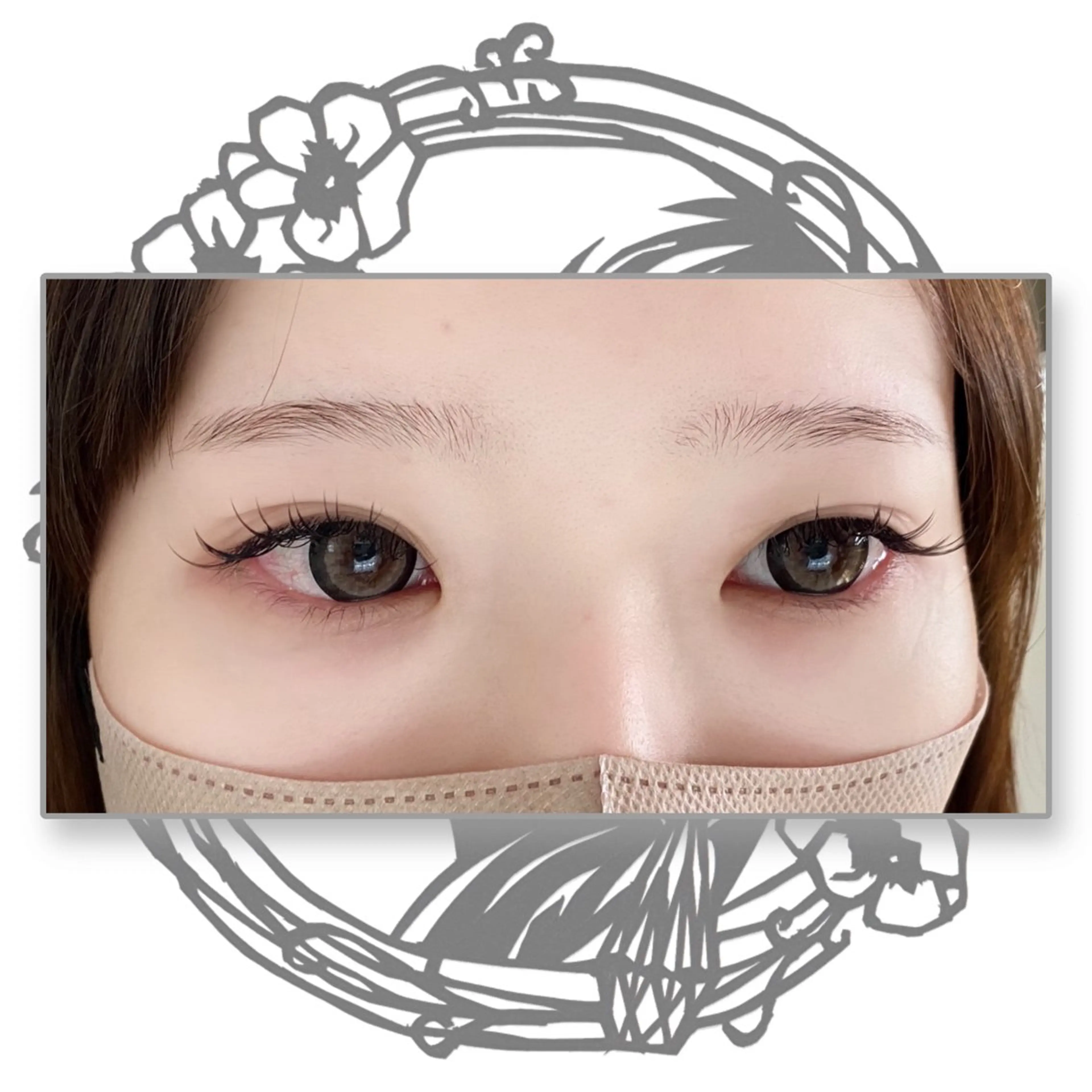 マツエク・マツパ Cカール マツエク ミィのマツエク・マツパデザイン