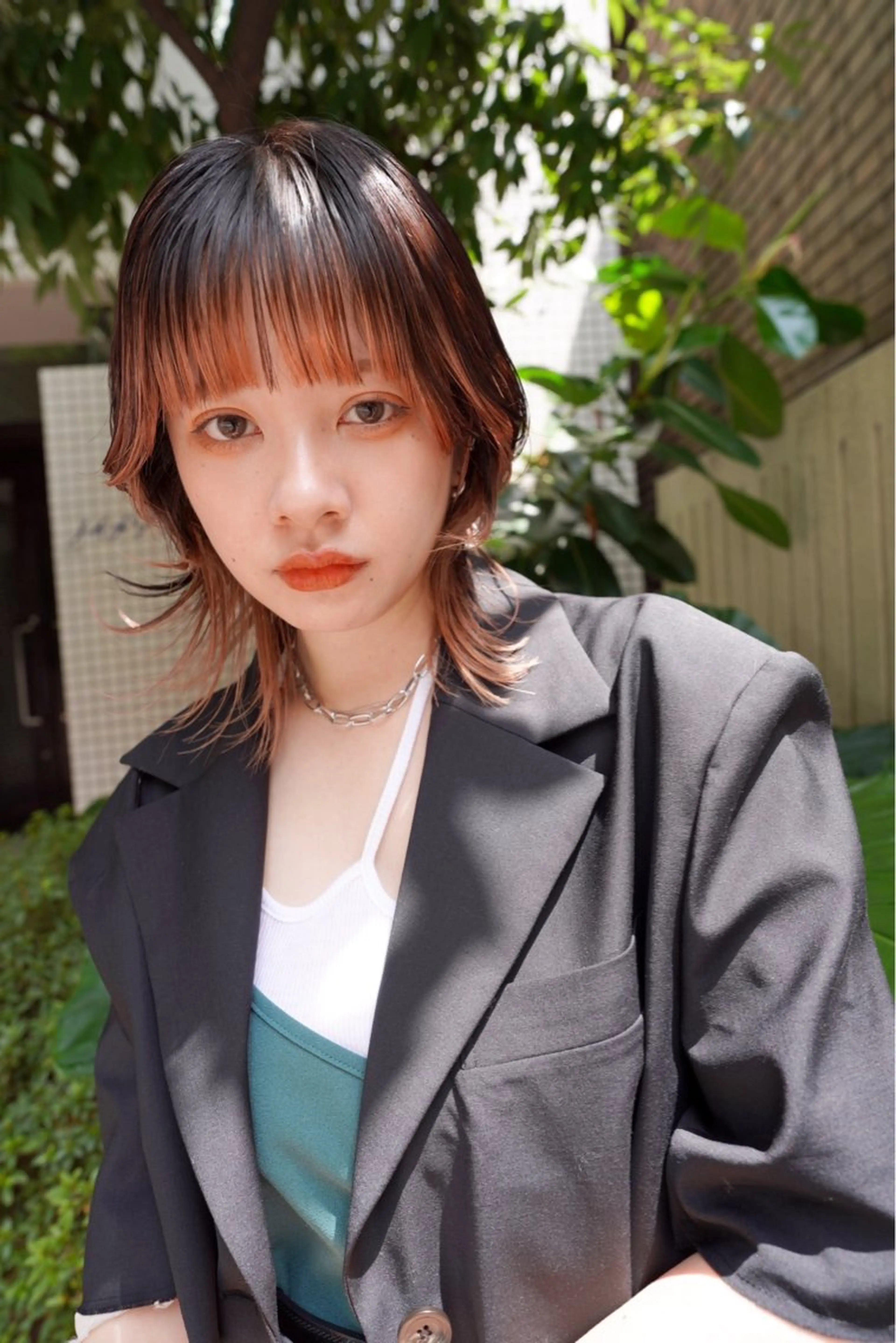 ショート カット ヘアカラー トリートメント ODO RIBAのヘアスタイル