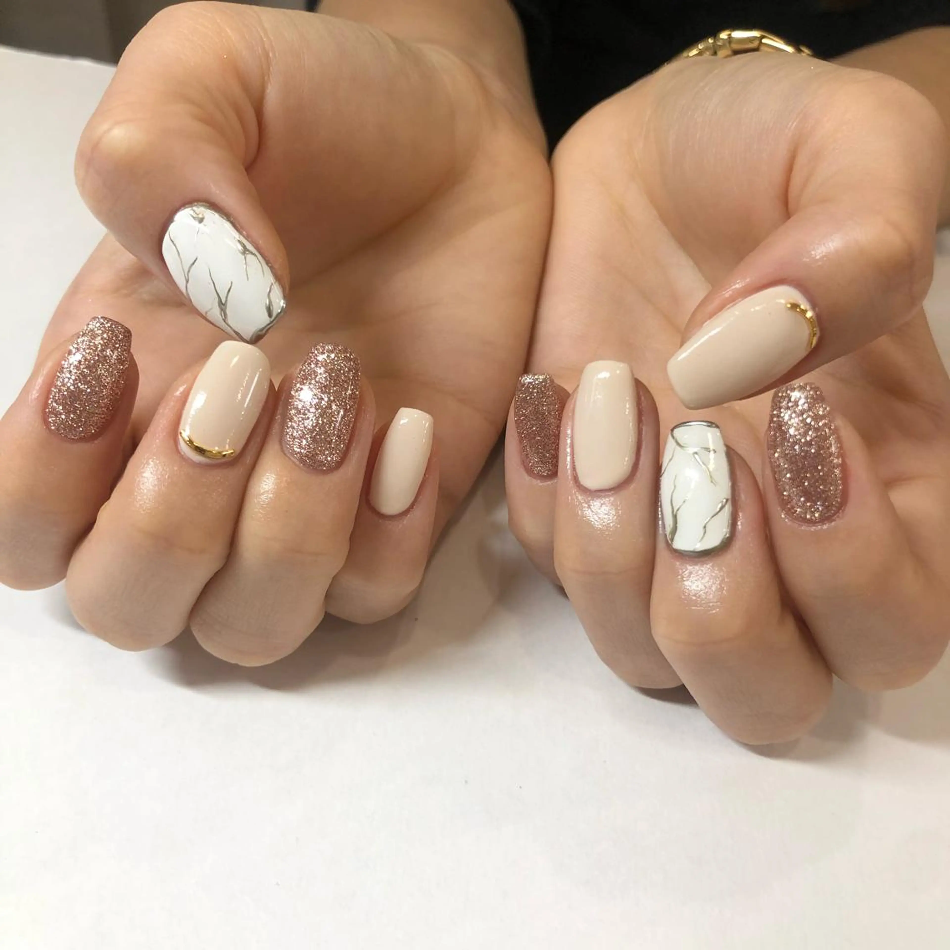 ネイル ハンドネイル フットネイル 🎀AYAKO 🎀中韓ネイルのネイルデザイン