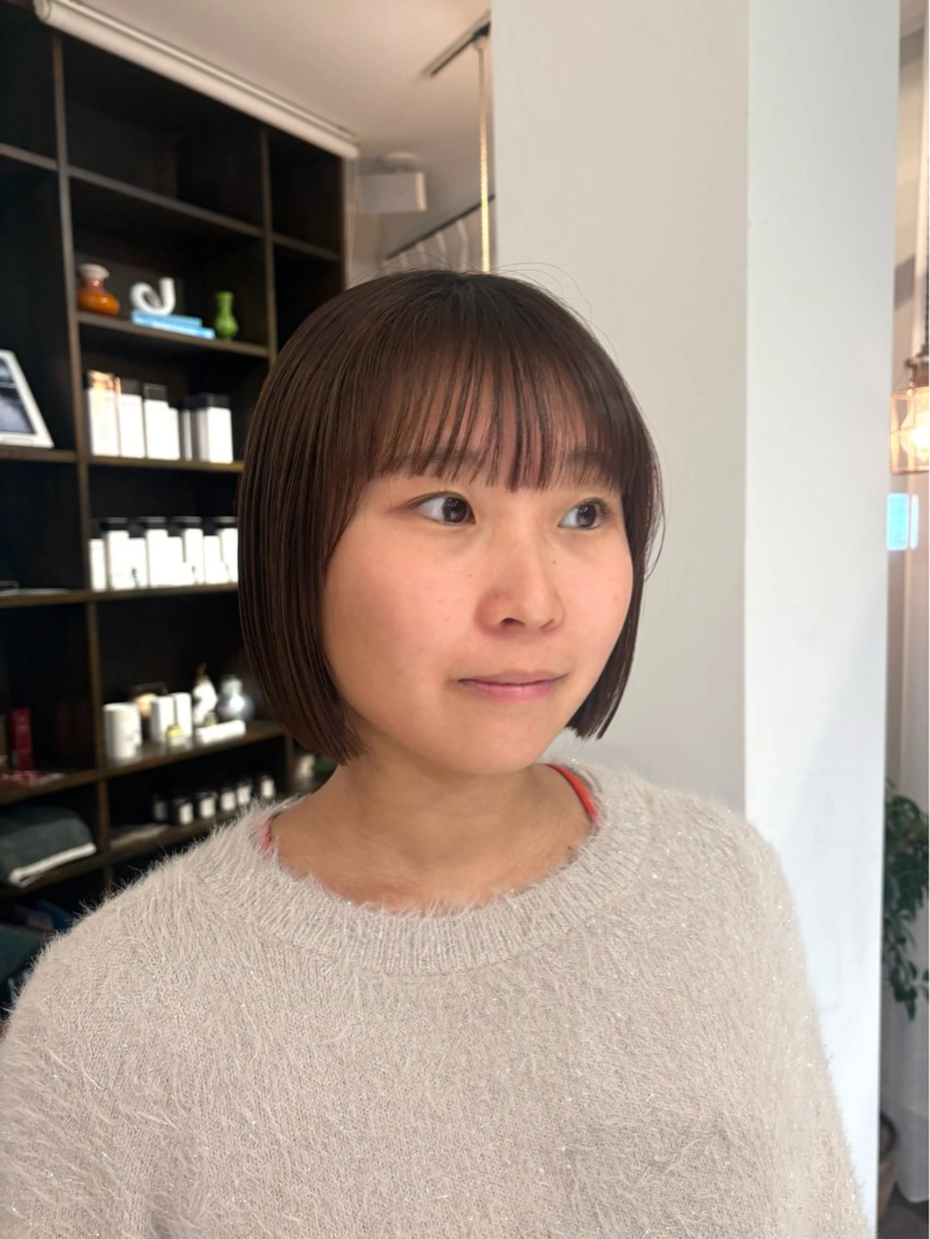 ショート ボブ 西野 優夏のヘアスタイル