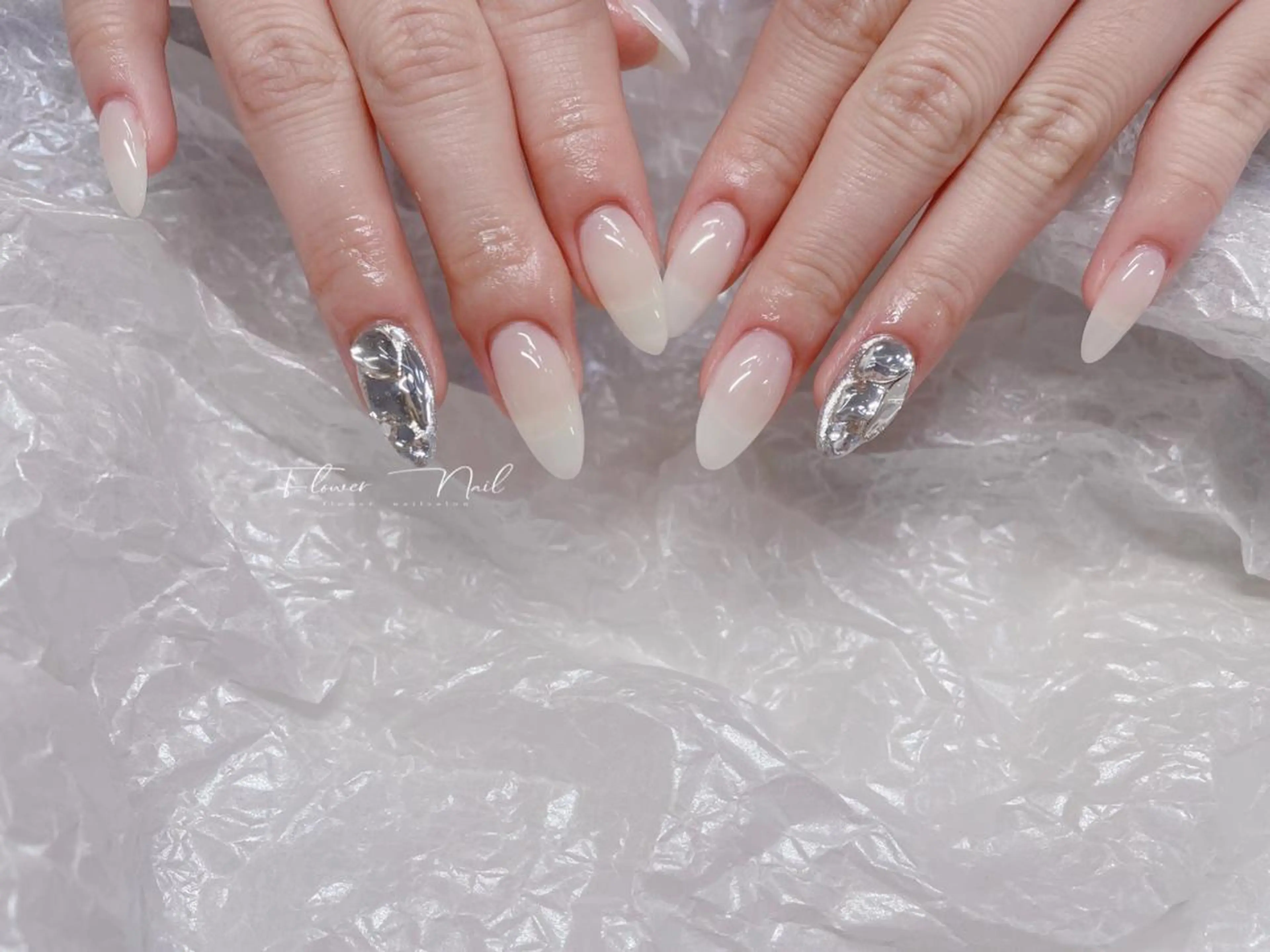 ネイル ハンドネイル ハンドケア Flower nailのネイルデザイン