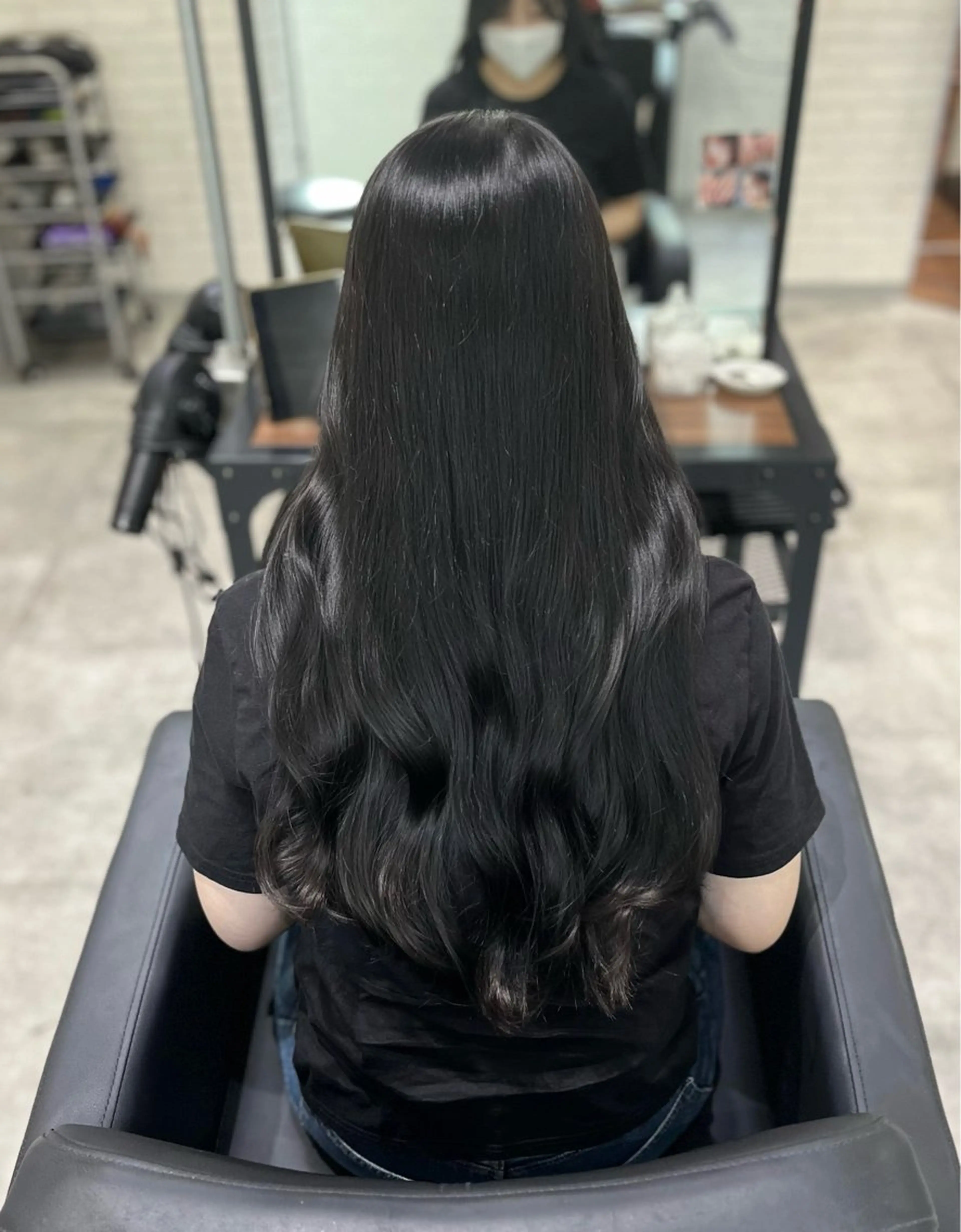 ロング トリートメント カット ヘアカラー トリートメント CHIHIRO🌠 艶髪/レイヤーのヘアスタイル