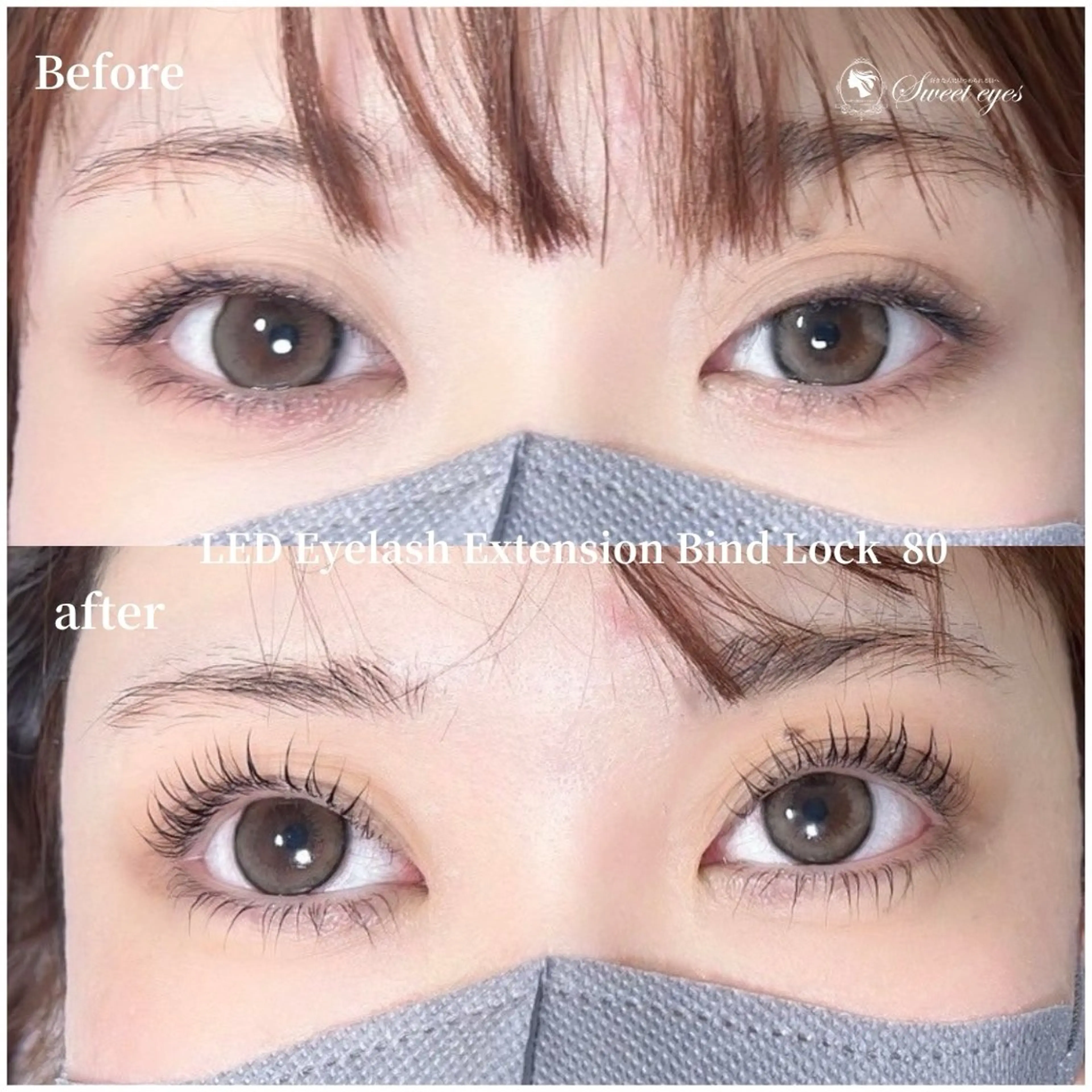 マツエク・マツパ バインドロック ナチュラル マツエク Sweeteyes 金山店のマツエク・マツパデザイン