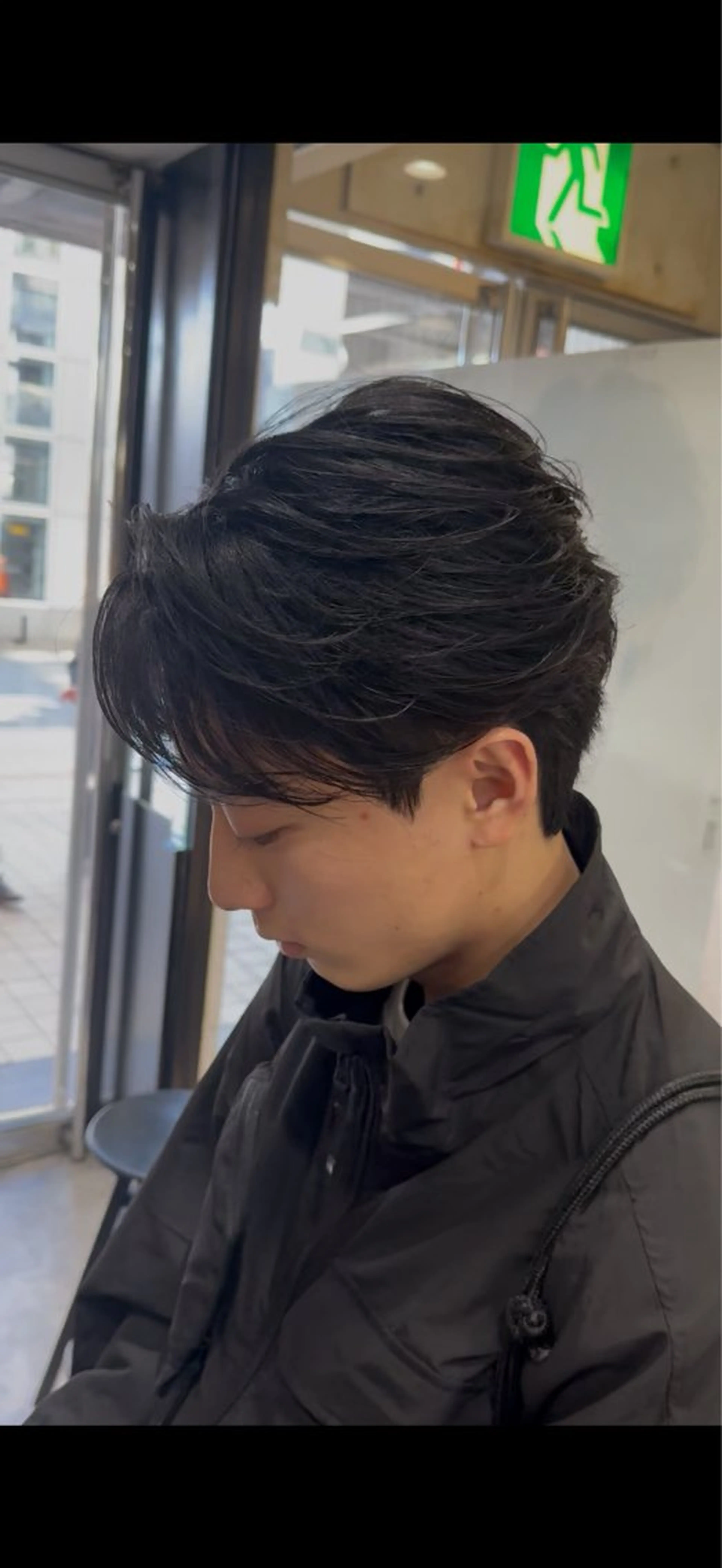 メンズ 本田 有里のヘアスタイル