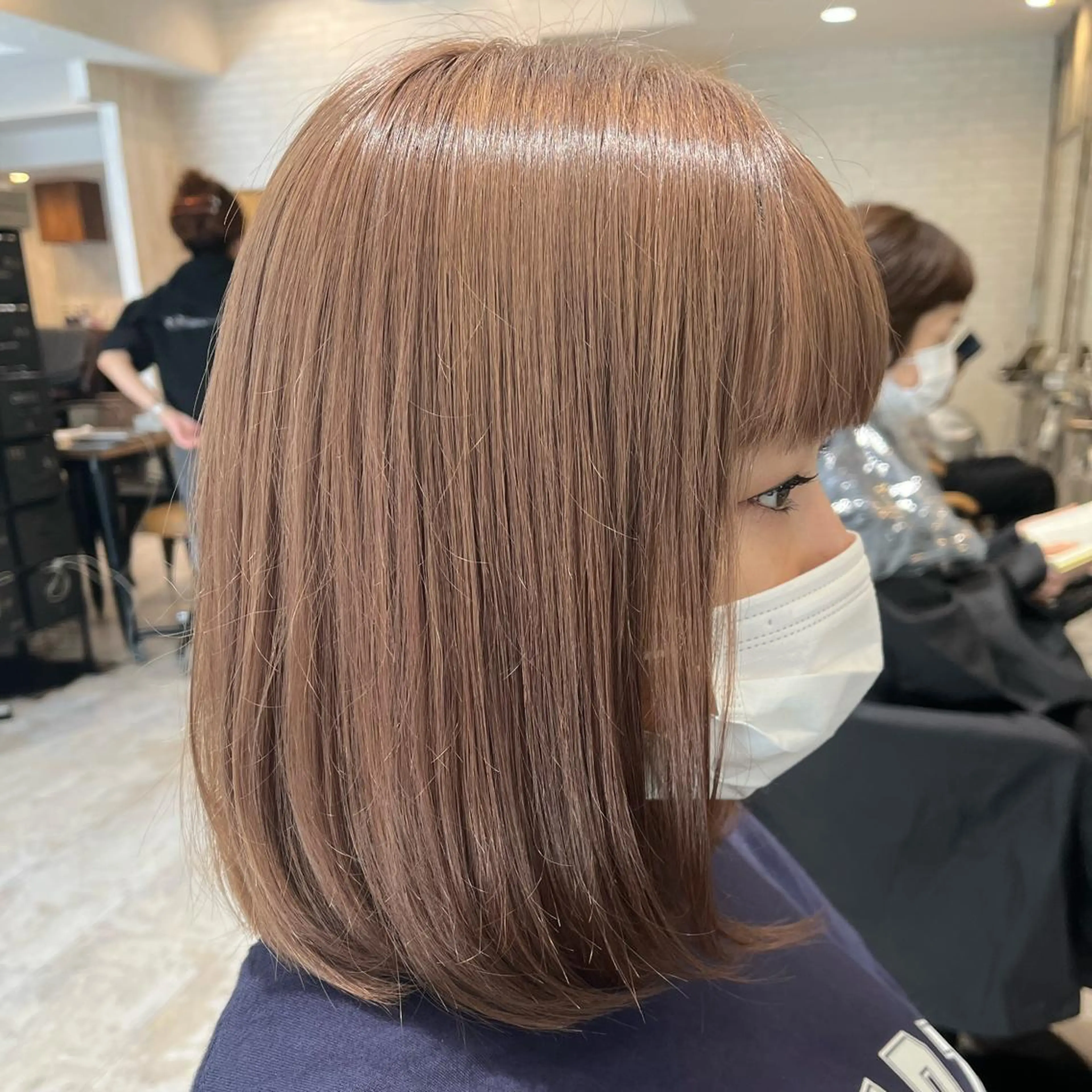 カラー ヤマダ サクラのヘアスタイル