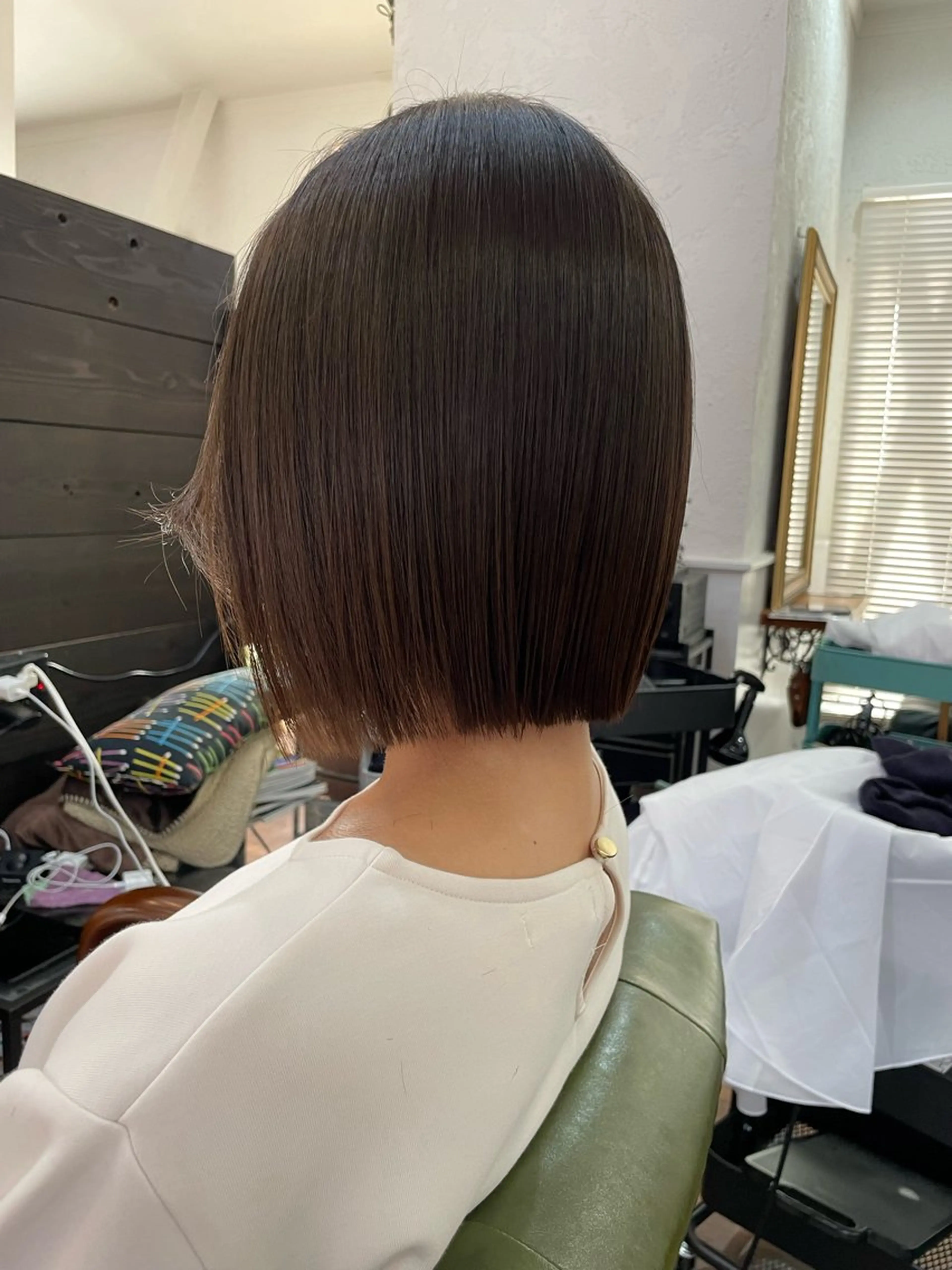 ショート カット 縮毛矯正 トリートメント REGISTA hair  works所属・下林 雅明のヘアスタイル