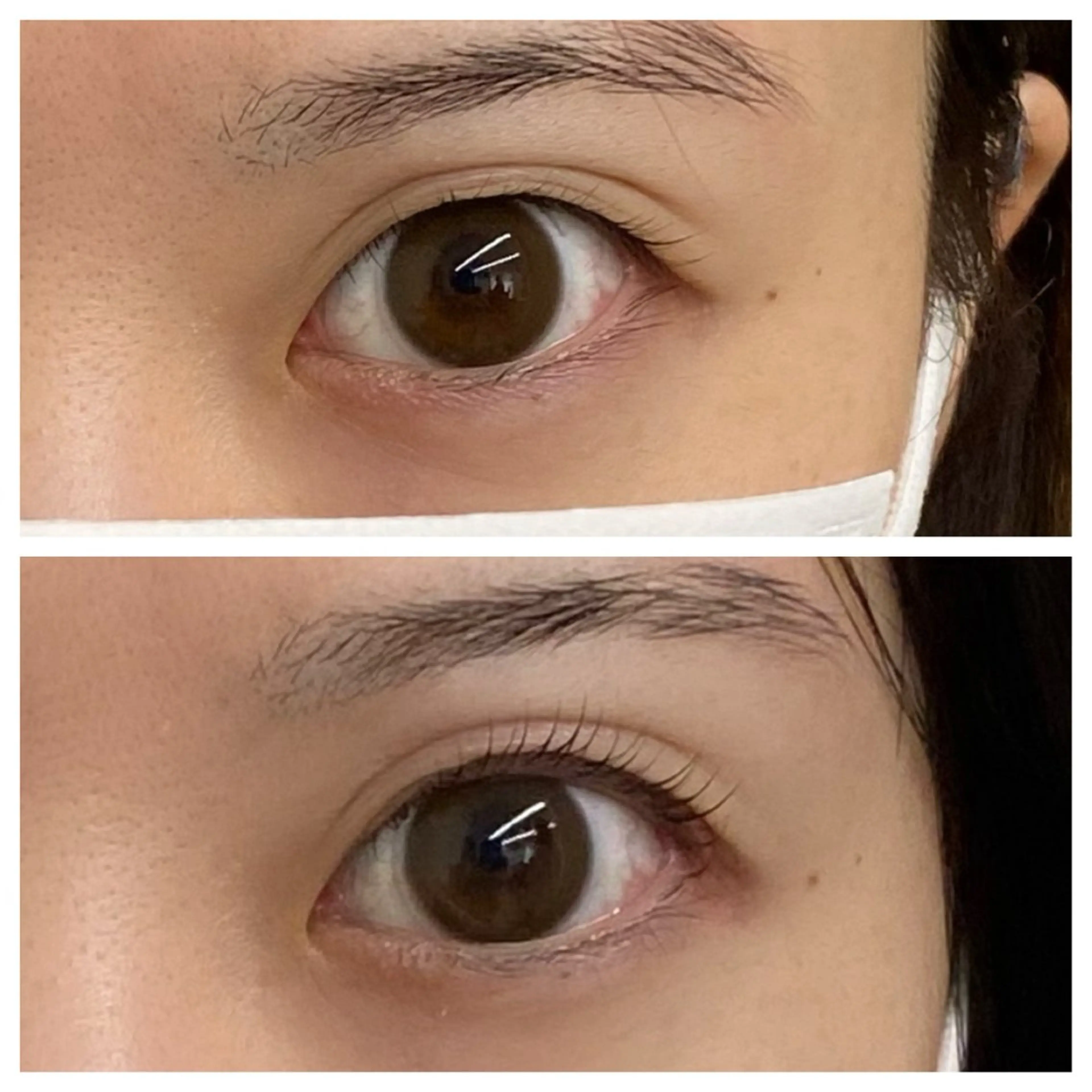 マツエク・マツパ パリジェンヌラッシュリフト トレフル しばやまのヘアスタイル