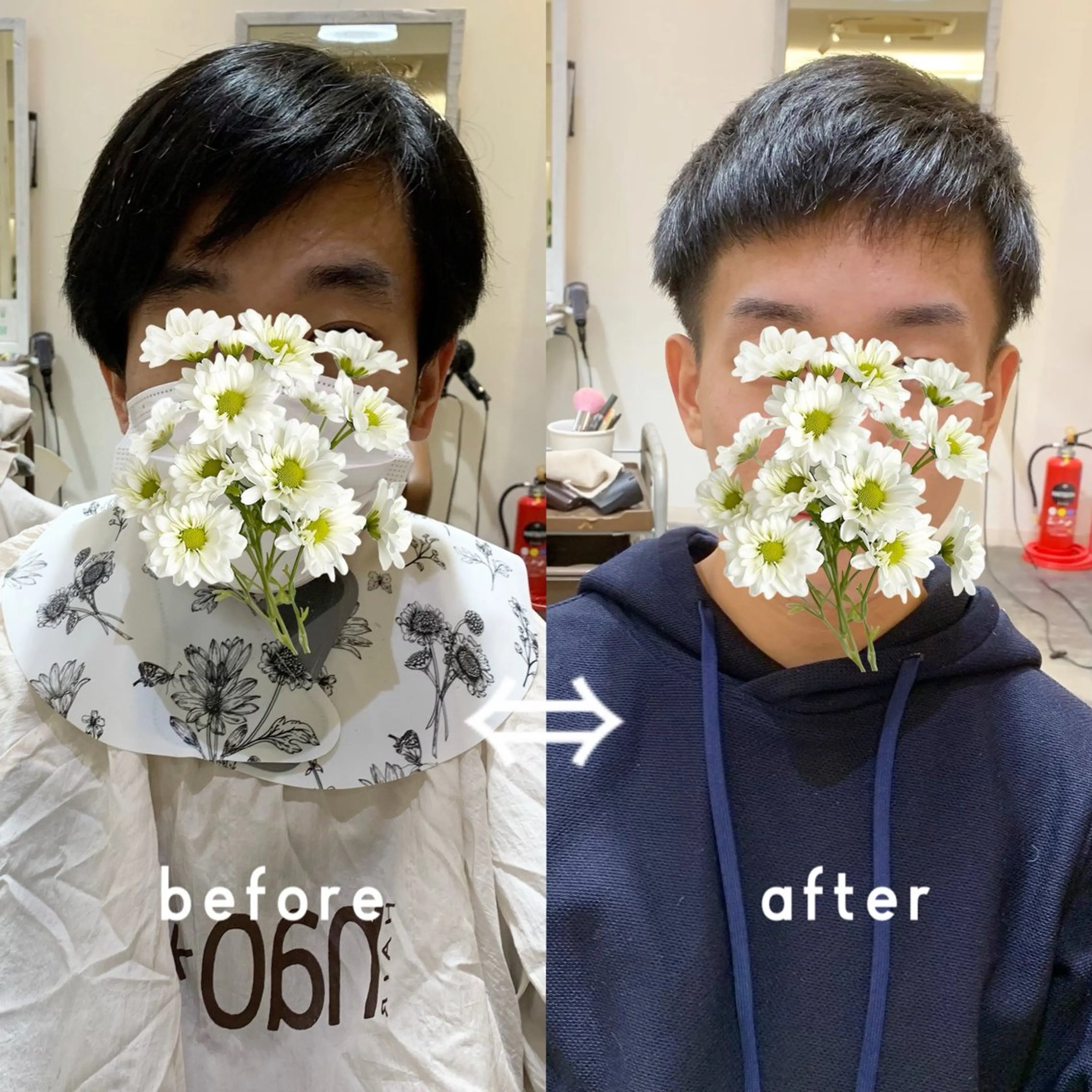 メンズ メンズショート naoc area2 chie＊奈良生駒市のヘアスタイル