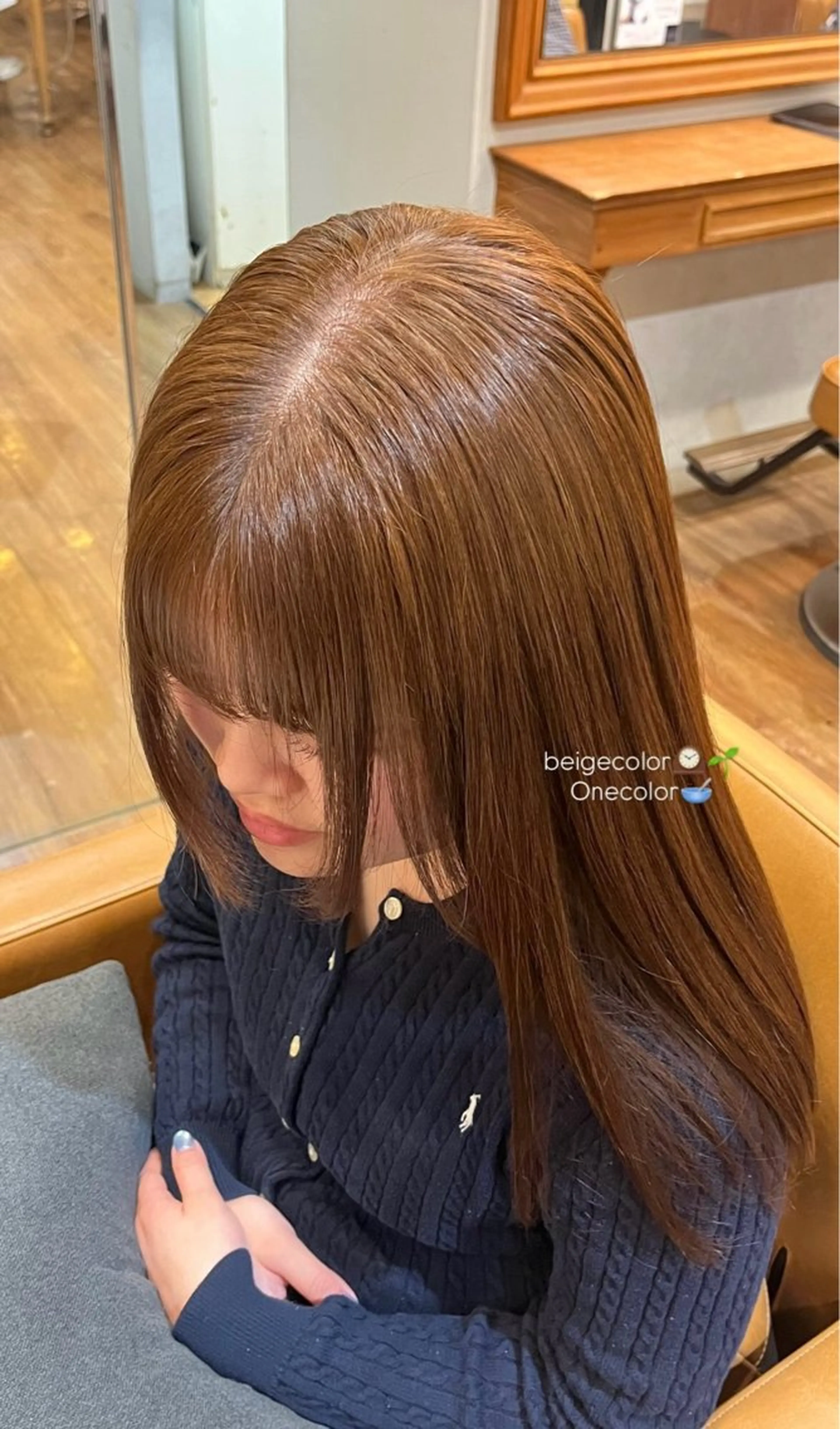 カラー ヘアカラー 🌿たかはし ゆいな 🌿のヘアスタイル