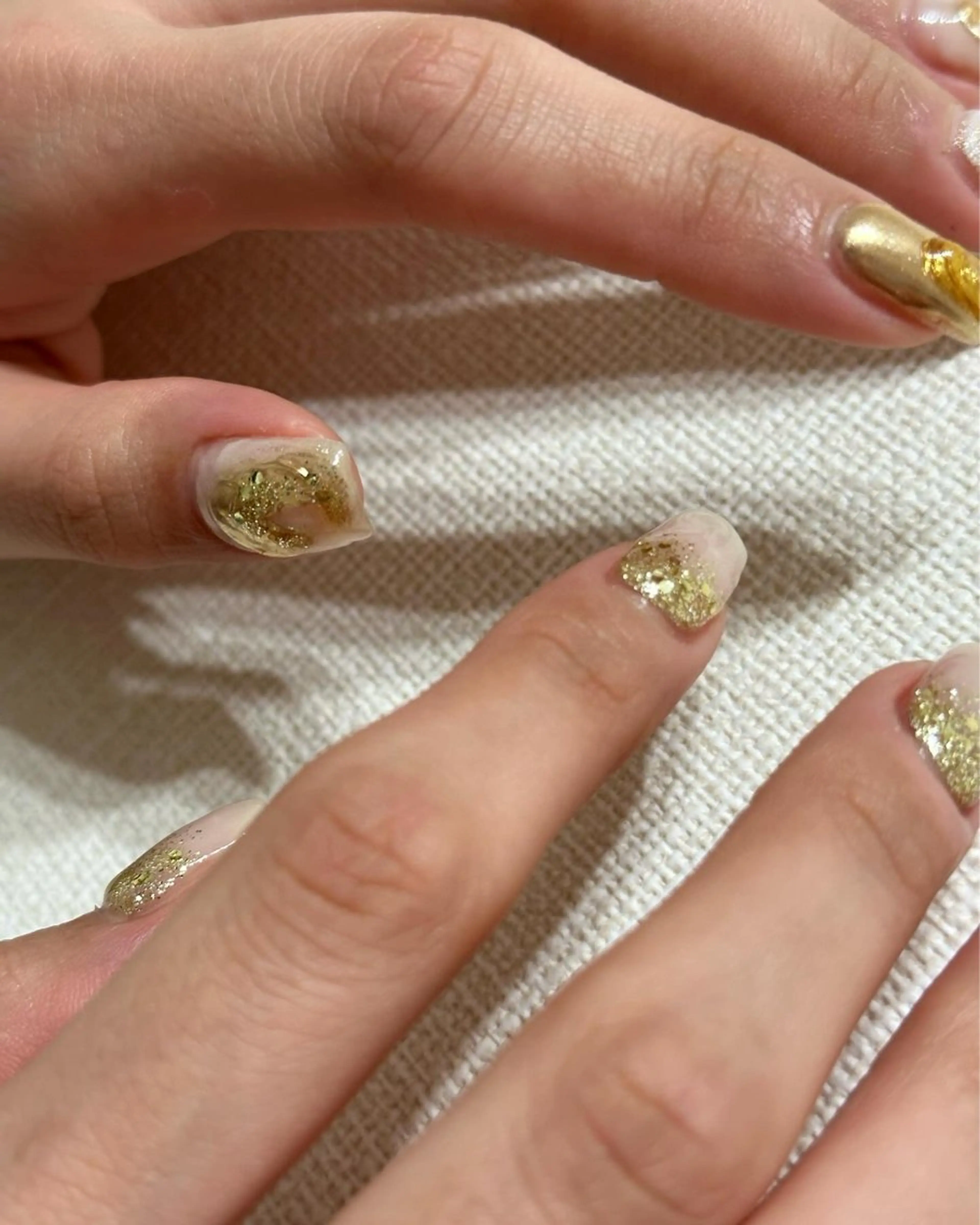 ネイル ハンドネイル フットネイル kiii.__ ✴︎*のネイルデザイン