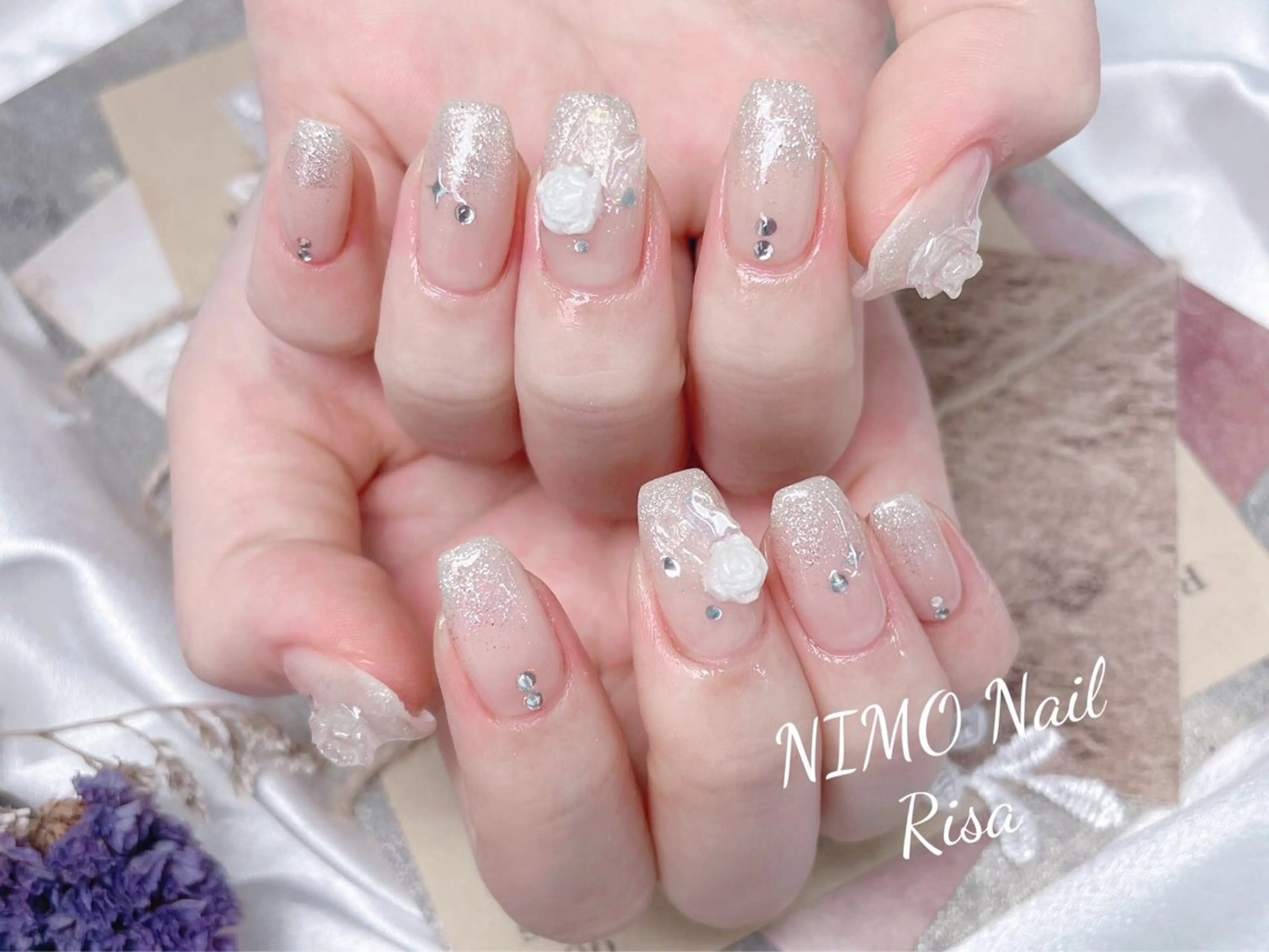 ネイル ハンドネイル RI SA☀️ リサのネイルデザイン