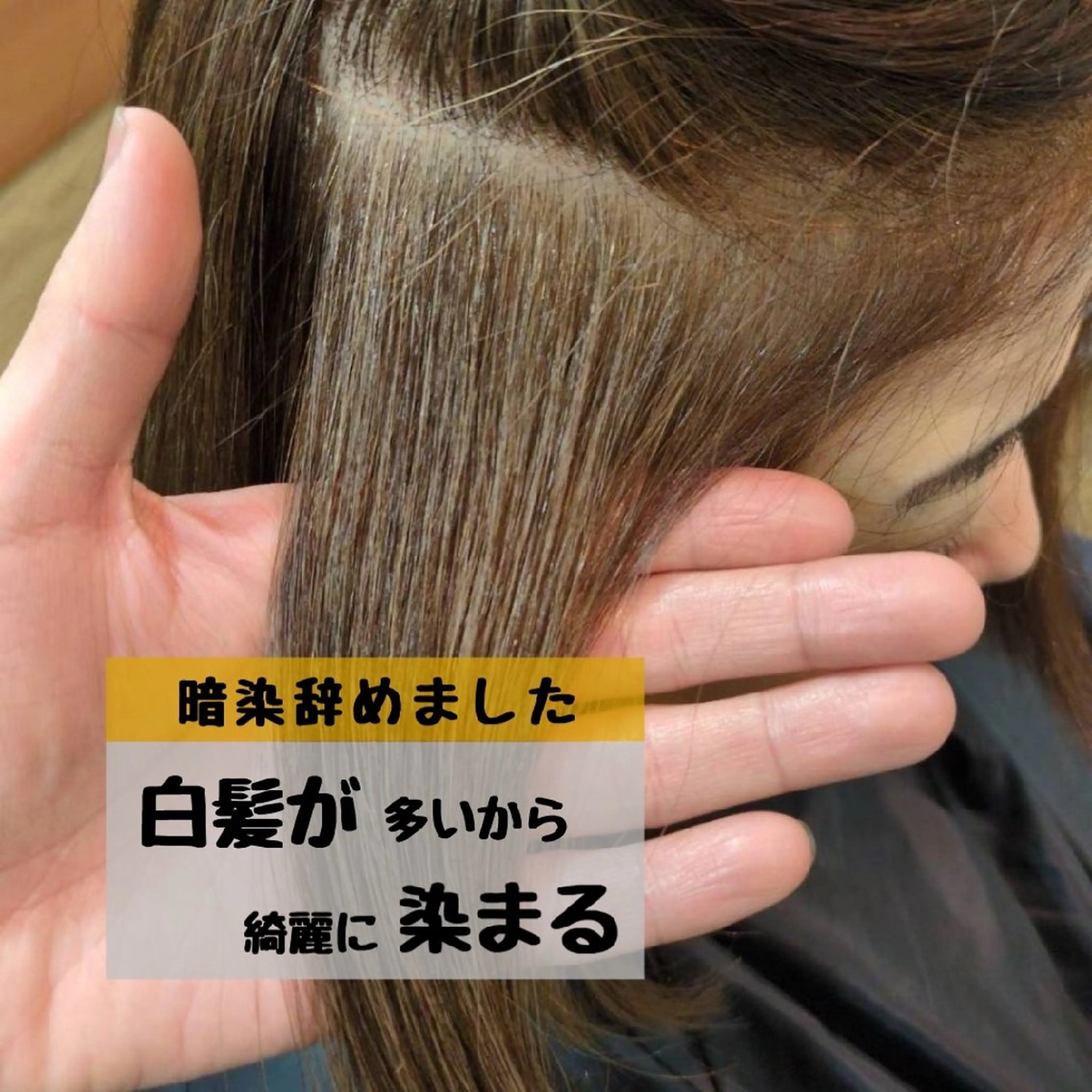 ミディアム 中谷亮介/白髪染め /髪質改善のヘアスタイル