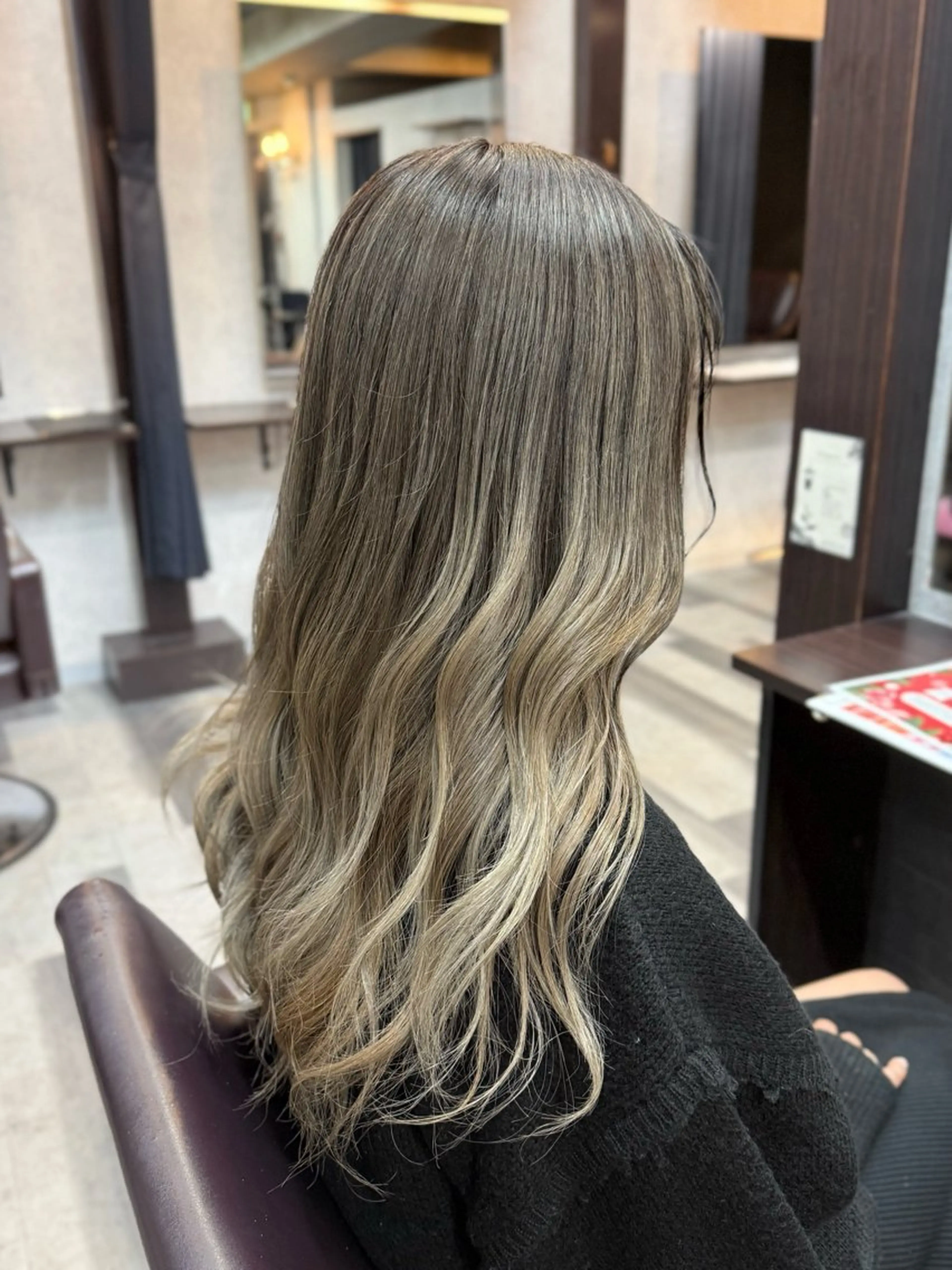 ロング 井上 武輝のヘアスタイル