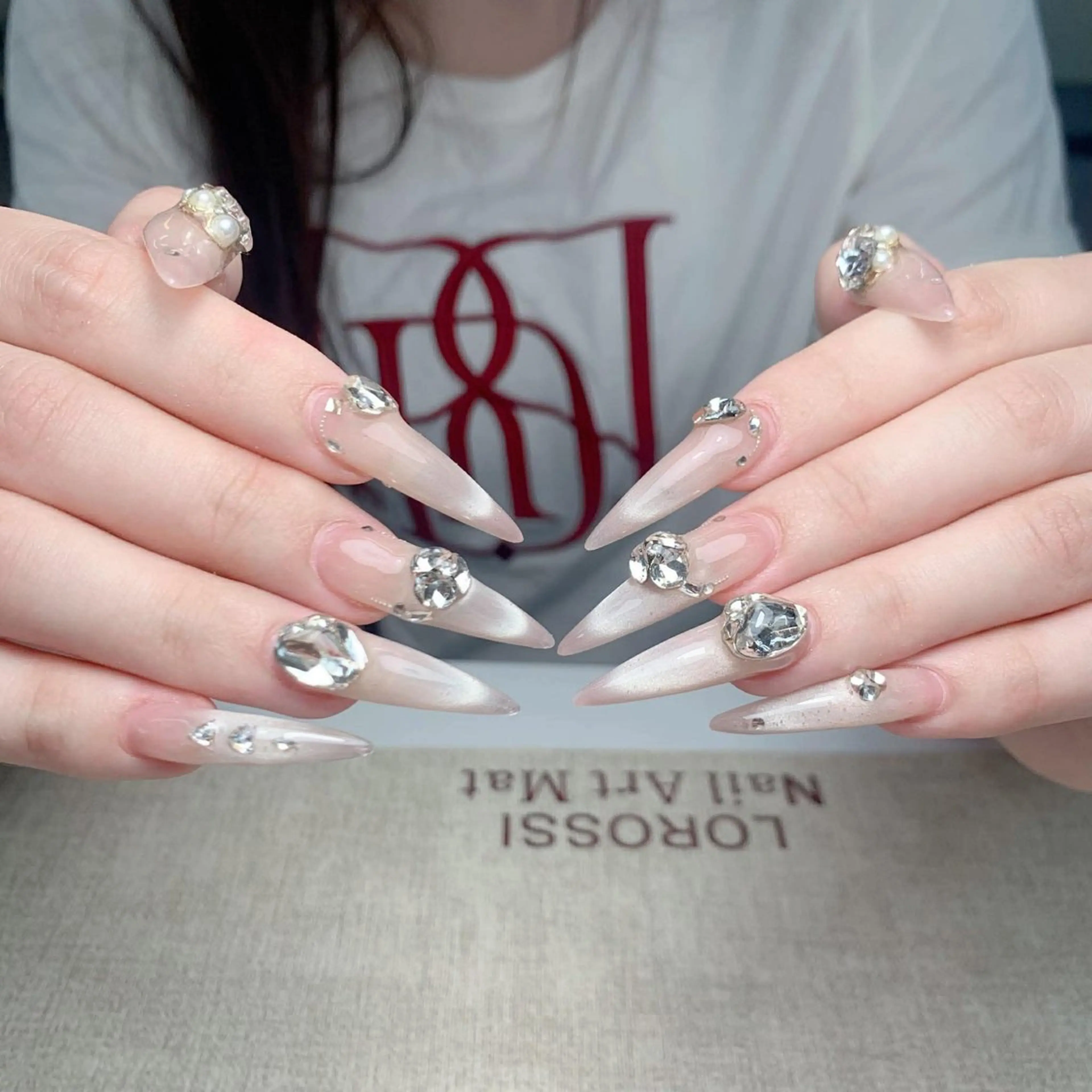 ネイル ハンドネイル ハンドケア いちご ちゃんのネイルデザイン