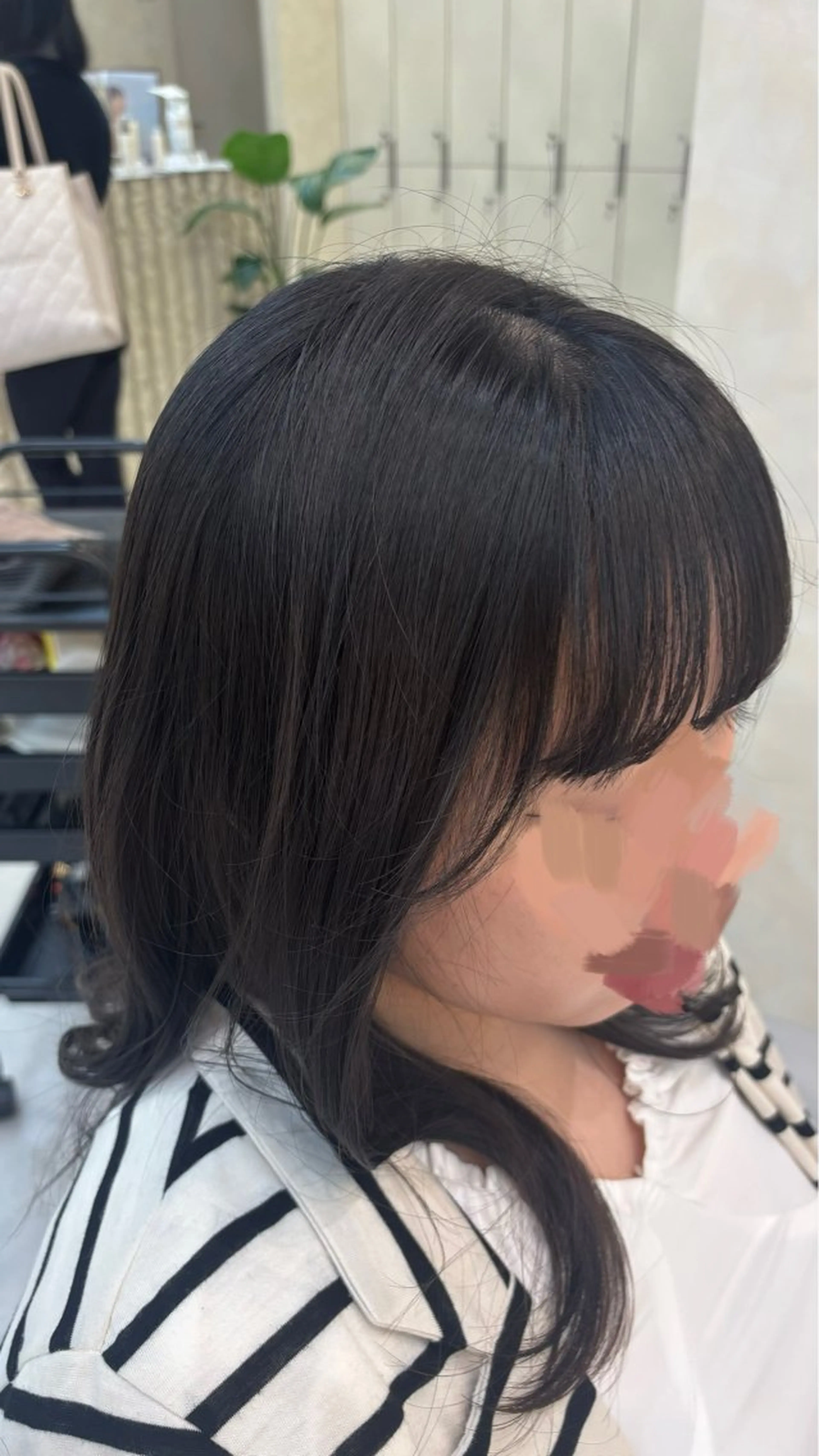 カラー ヘアカラー トリートメント 富永 愛梨のヘアスタイル