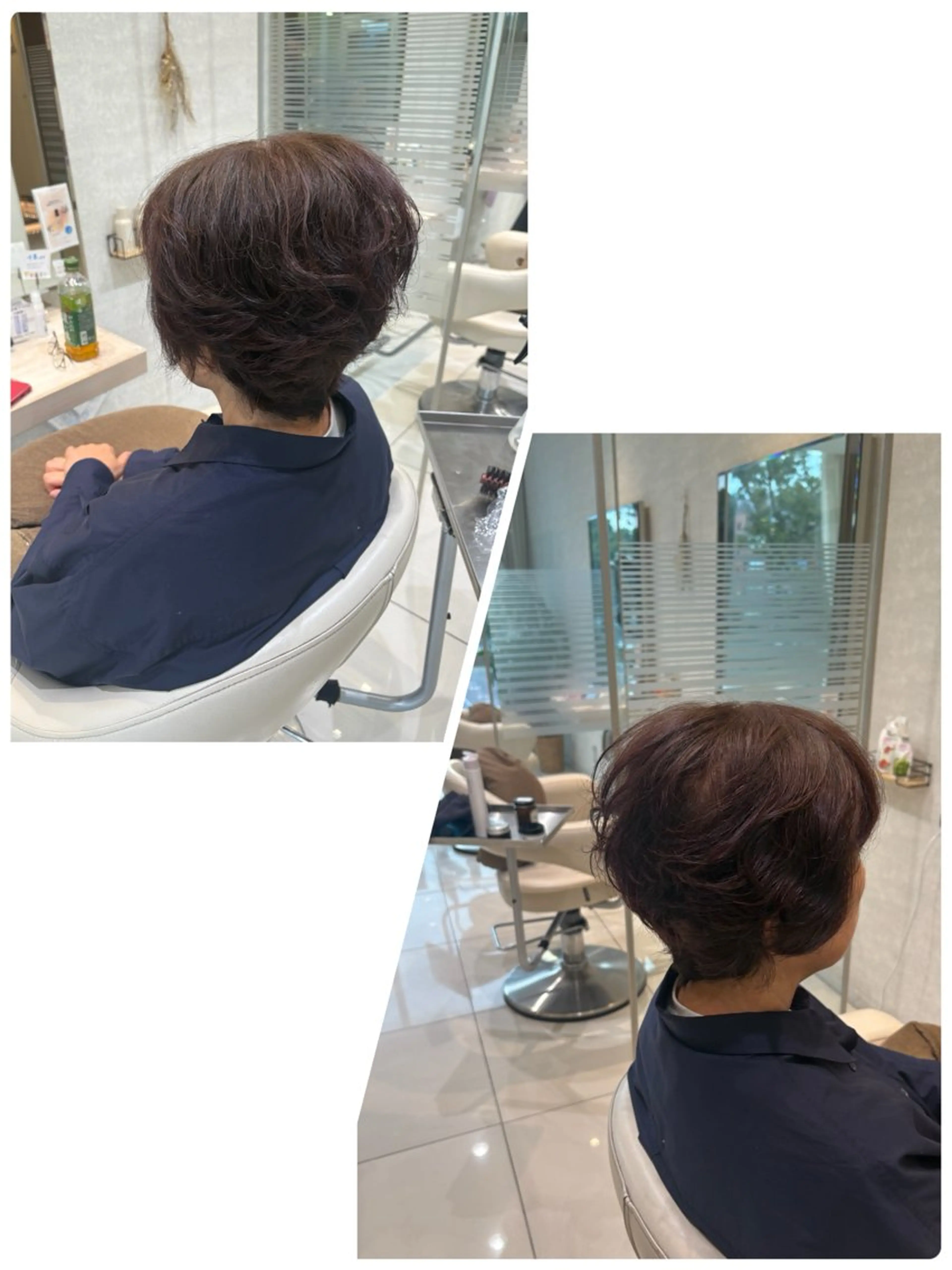 ショート 縮毛矯正&髪質改善 西野のヘアスタイル