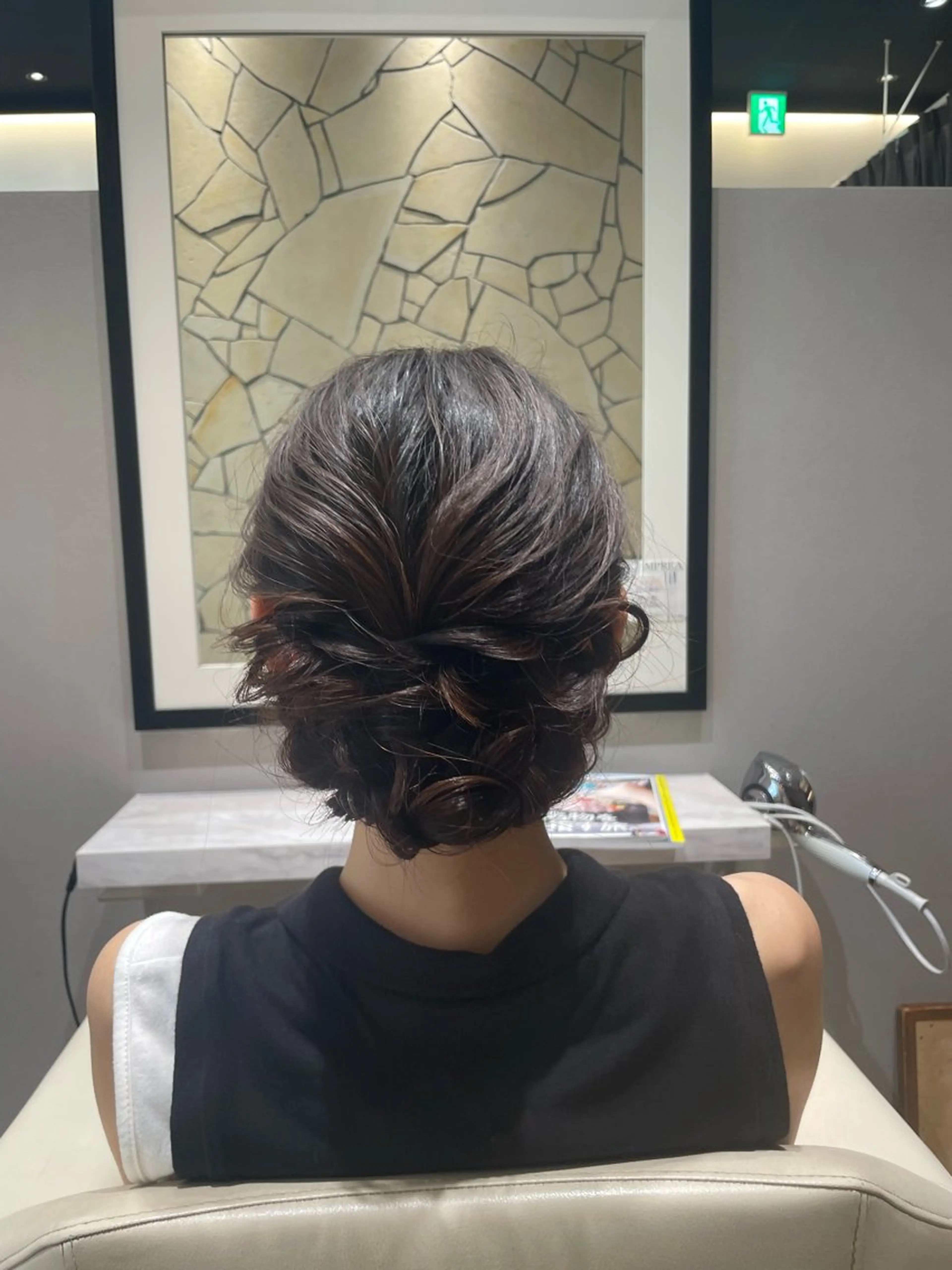 ロング ヘアアレンジ k-twoたき✨艶感 カラー／美髪矯正のヘアスタイル